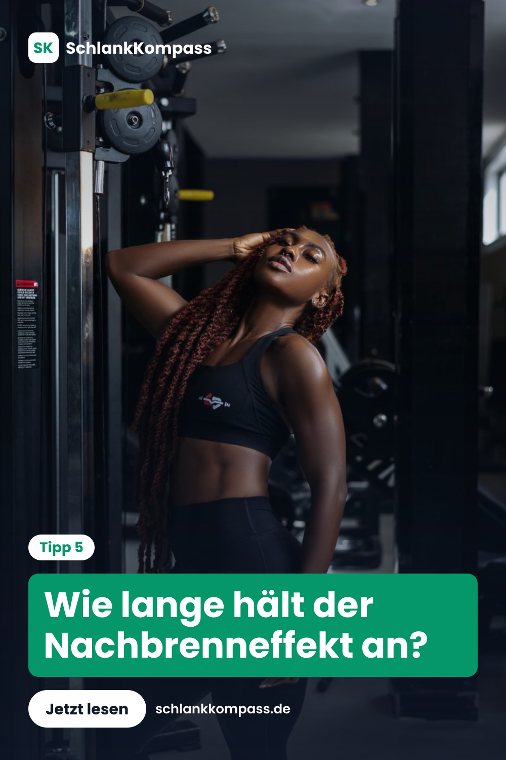 Wie lange hält der Nachbrenneffekt an?