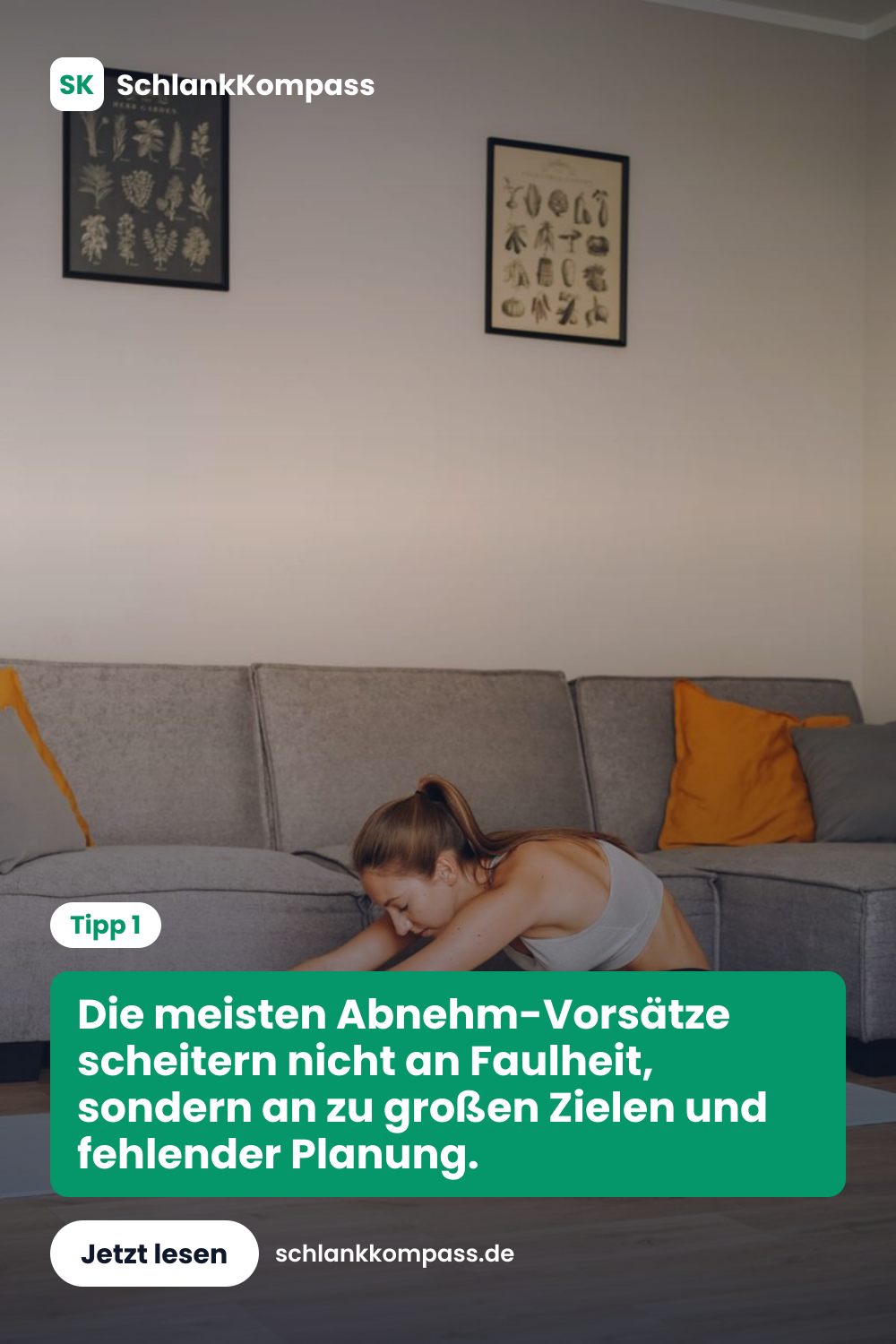 Die meisten Abnehm-Vorsätze scheitern nicht an Faulheit, sondern an zu großen Zielen und fehlender Planung.