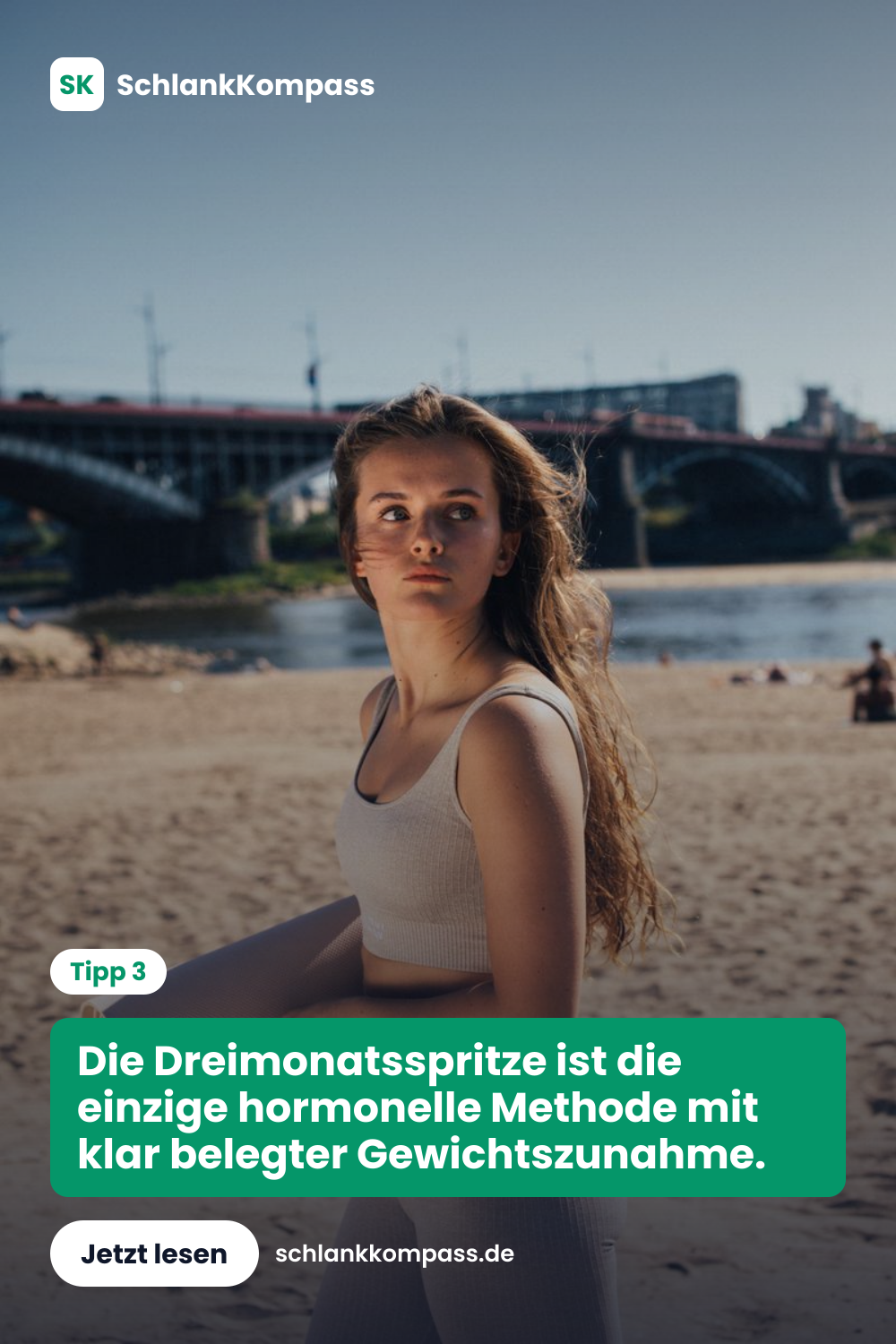 Die Dreimonatsspritze ist die einzige hormonelle Methode mit klar belegter Gewichtszunahme.