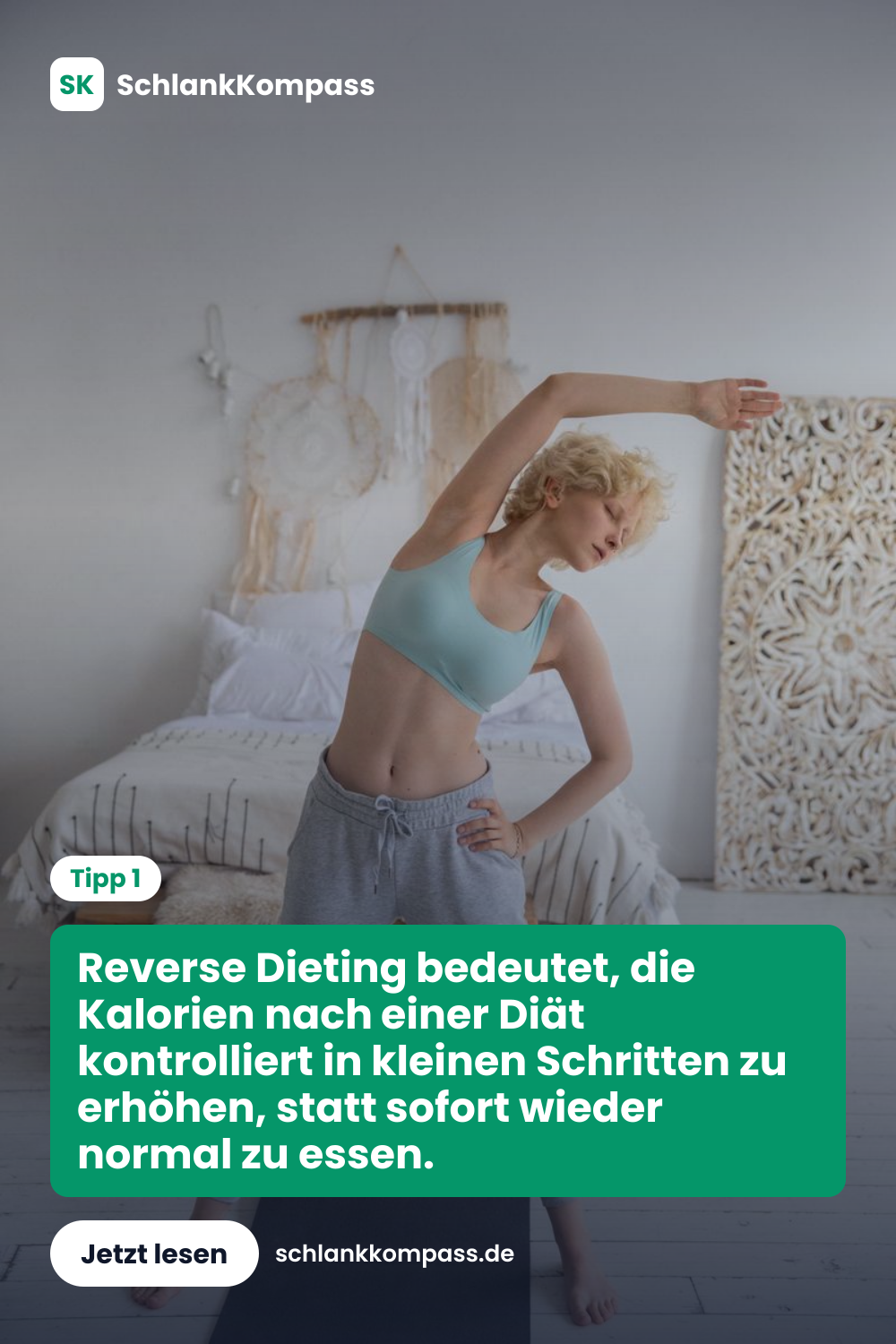 Reverse Dieting bedeutet, die Kalorien nach einer Diät kontrolliert in kleinen Schritten zu erhöhen, statt sofort wieder normal zu essen.