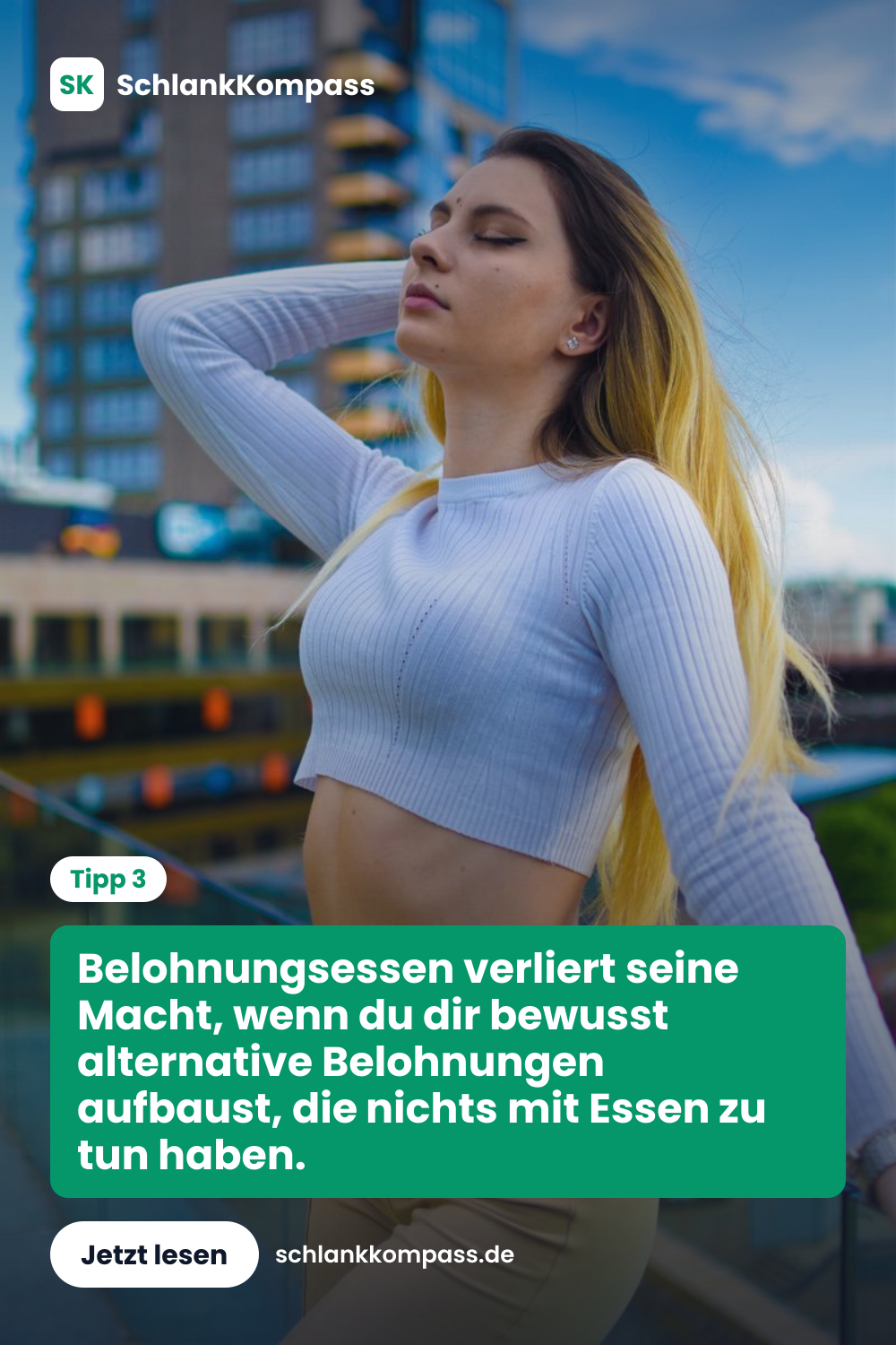 Belohnungsessen verliert seine Macht, wenn du dir bewusst alternative Belohnungen aufbaust, die nichts mit Essen zu tun haben.