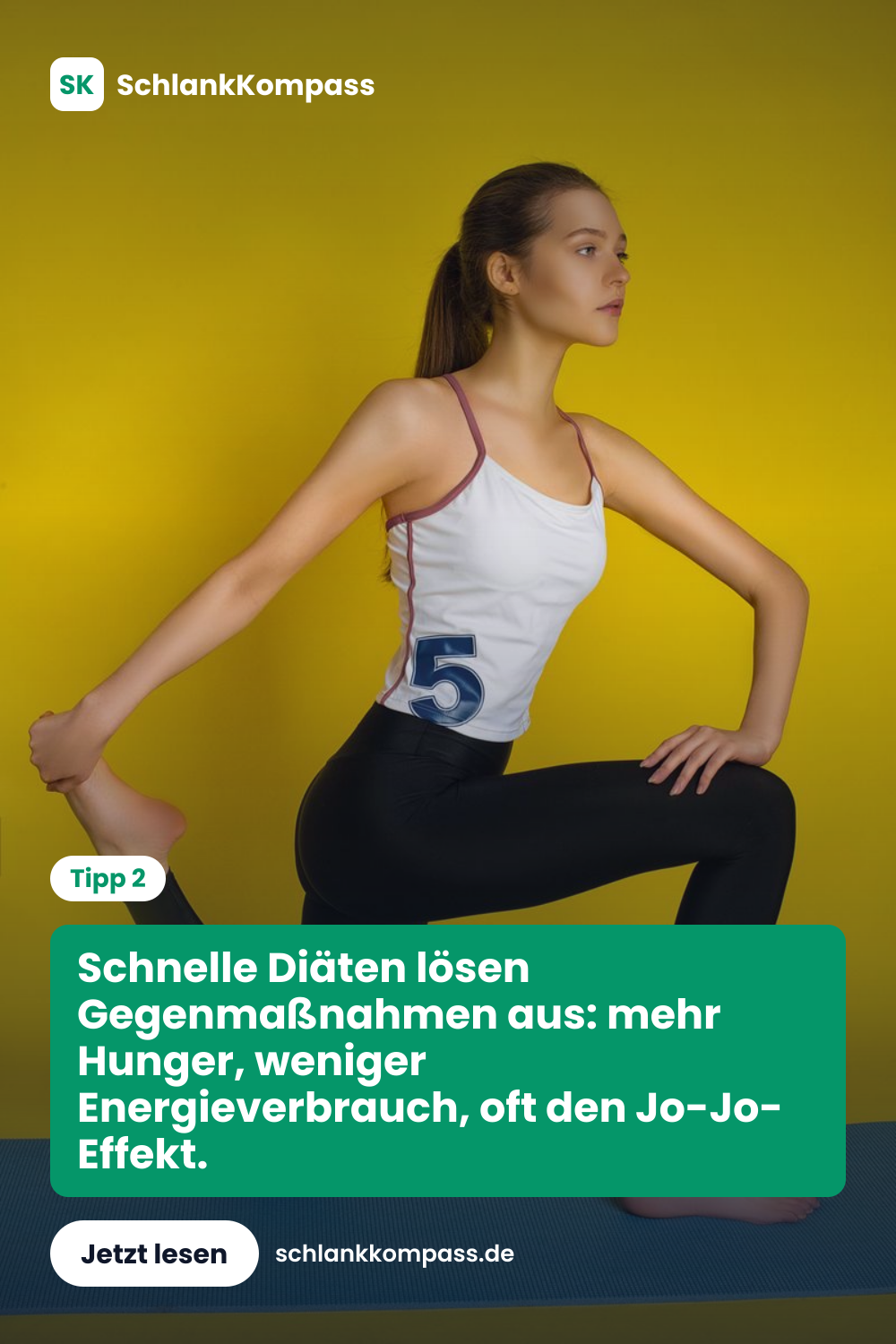 Schnelle Diäten lösen Gegenmaßnahmen aus: mehr Hunger, weniger Energieverbrauch, oft den Jo-Jo-Effekt.