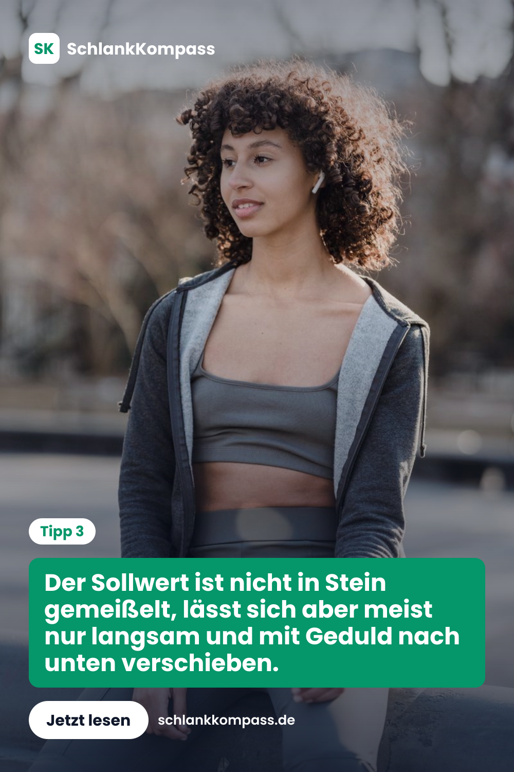 Der Sollwert ist nicht in Stein gemeißelt, lässt sich aber meist nur langsam und mit Geduld nach unten verschieben.