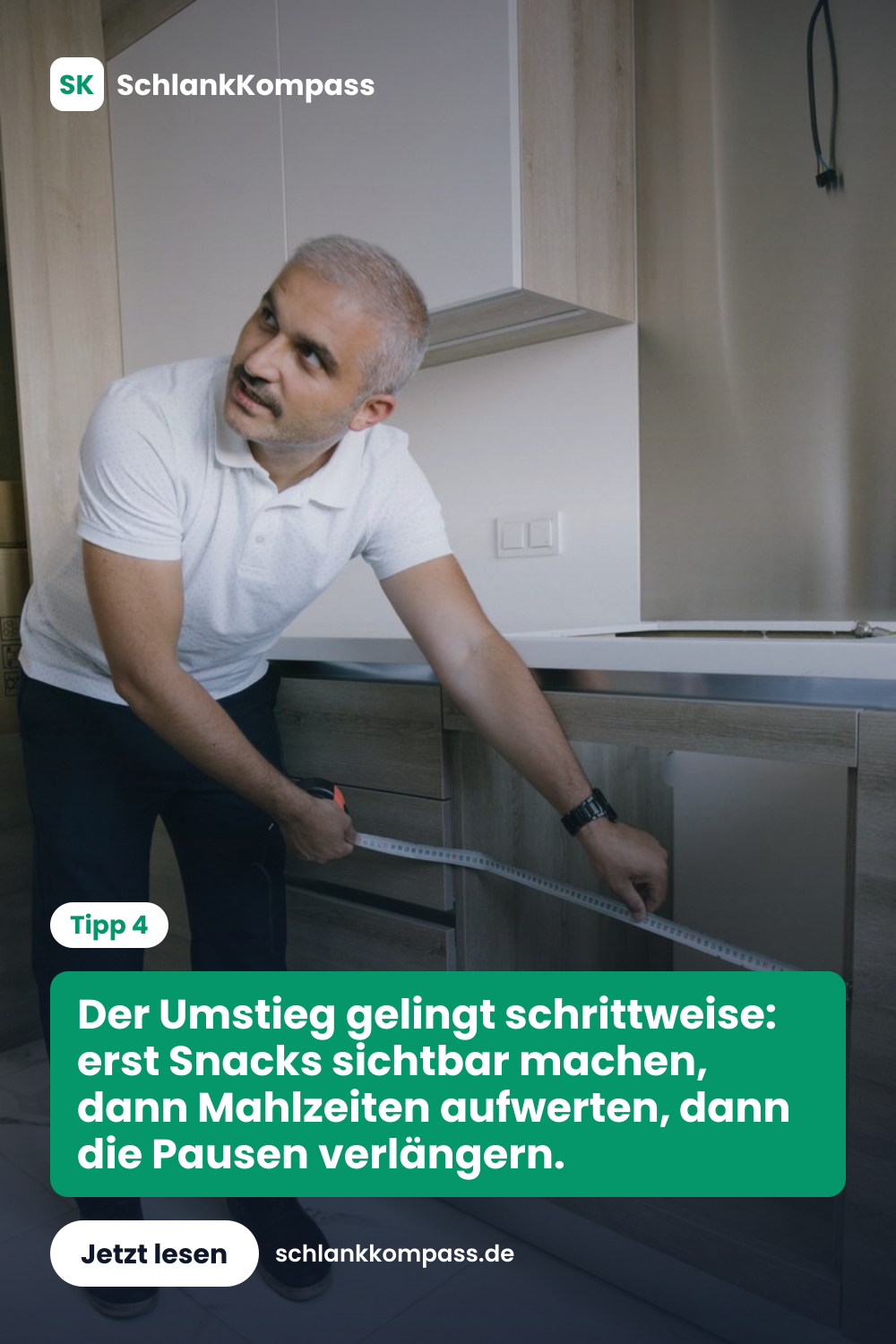 Der Umstieg gelingt schrittweise: erst Snacks sichtbar machen, dann Mahlzeiten aufwerten, dann die Pausen verlängern.