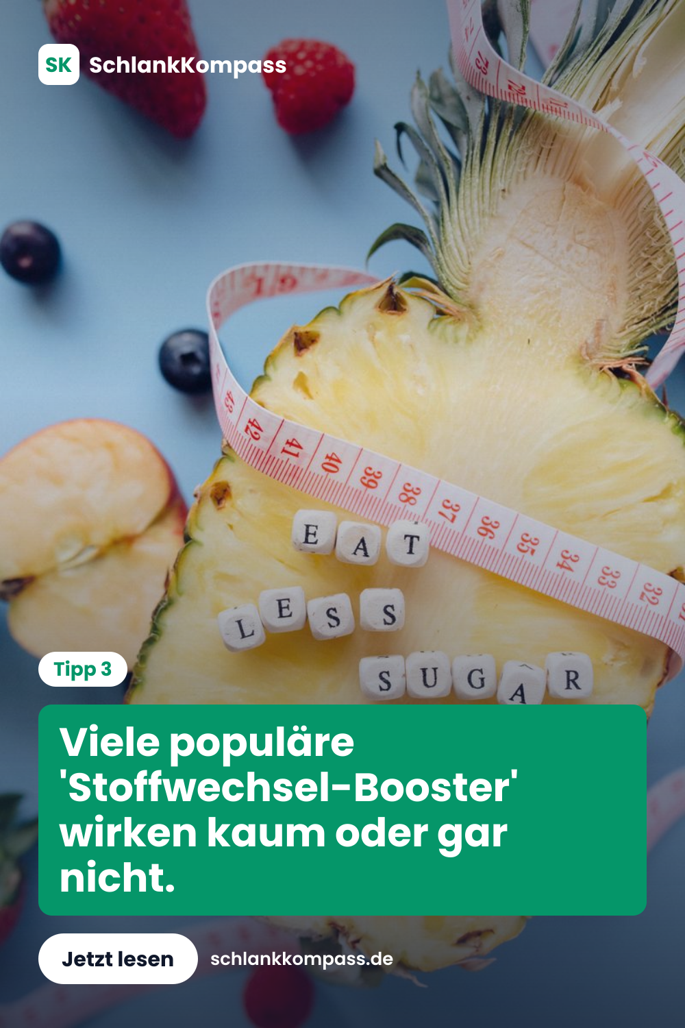 Viele populäre 'Stoffwechsel-Booster' wirken kaum oder gar nicht.
