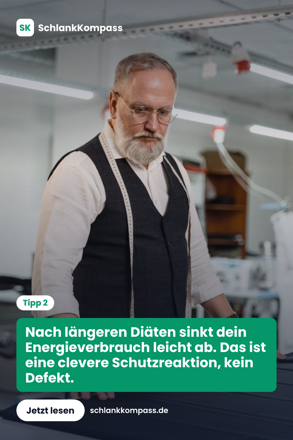 Nach längeren Diäten sinkt dein Energieverbrauch leicht ab. Das ist eine clevere Schutzreaktion, kein Defekt.