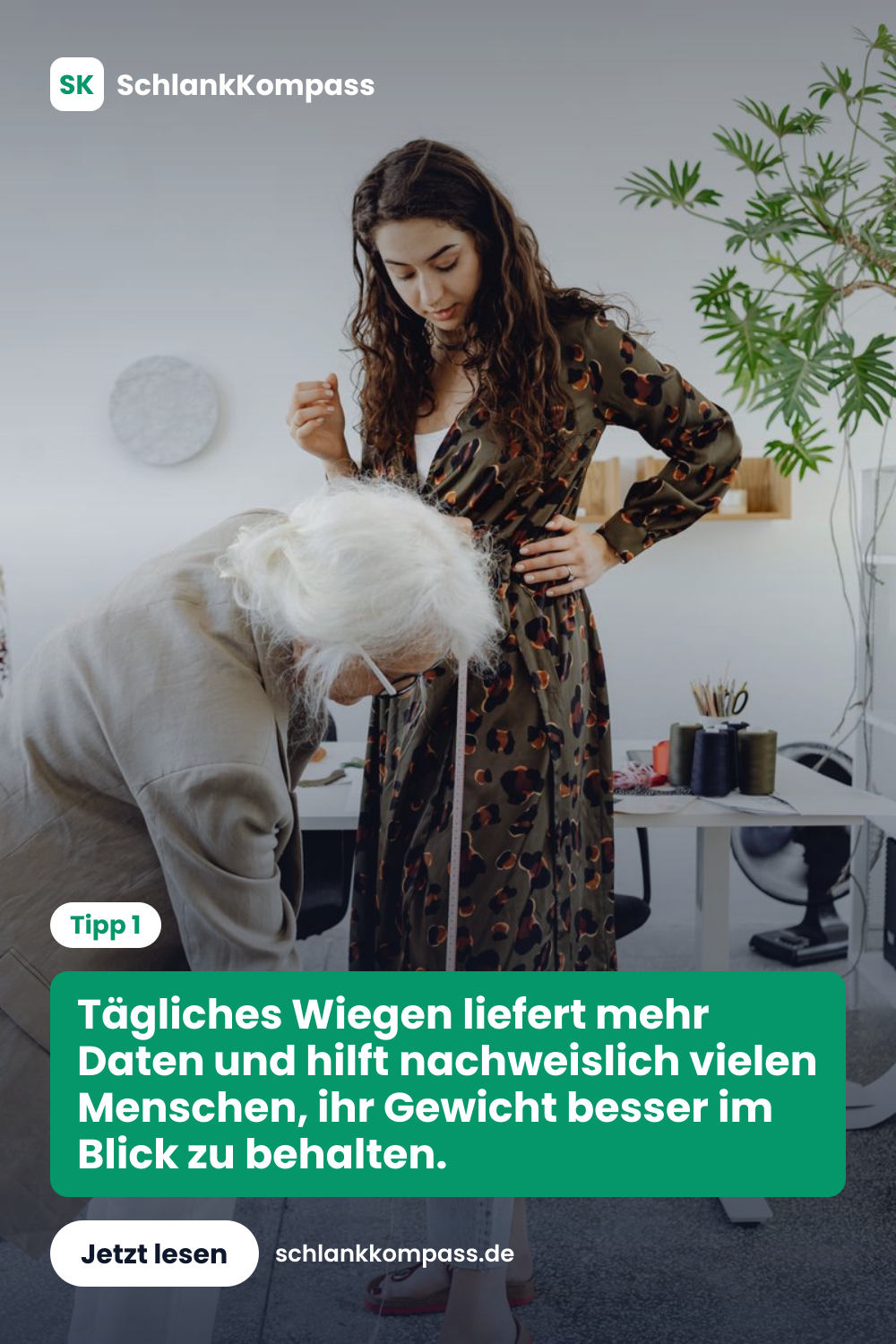 Tägliches Wiegen liefert mehr Daten und hilft nachweislich vielen Menschen, ihr Gewicht besser im Blick zu behalten.