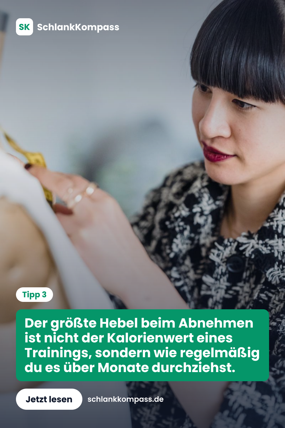 Der größte Hebel beim Abnehmen ist nicht der Kalorienwert eines Trainings, sondern wie regelmäßig du es über Monate durchziehst.