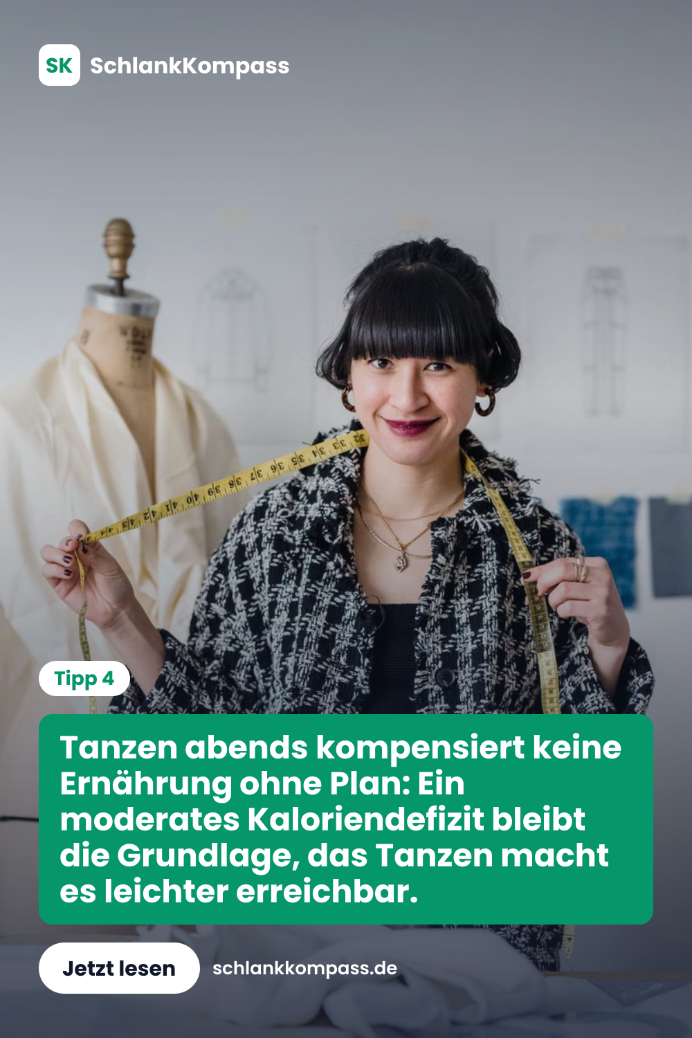 Tanzen abends kompensiert keine Ernährung ohne Plan: Ein moderates Kaloriendefizit bleibt die Grundlage, das Tanzen macht es leichter erreichbar.