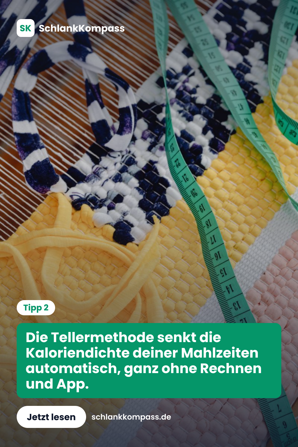 Die Tellermethode senkt die Kaloriendichte deiner Mahlzeiten automatisch, ganz ohne Rechnen und App.
