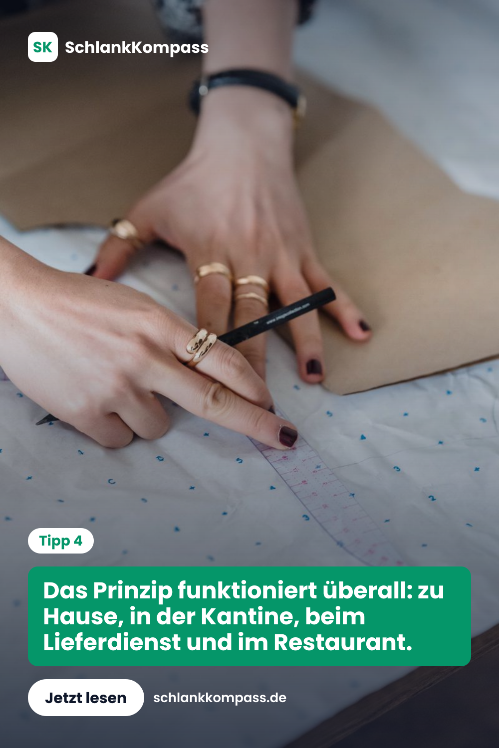 Das Prinzip funktioniert überall: zu Hause, in der Kantine, beim Lieferdienst und im Restaurant.
