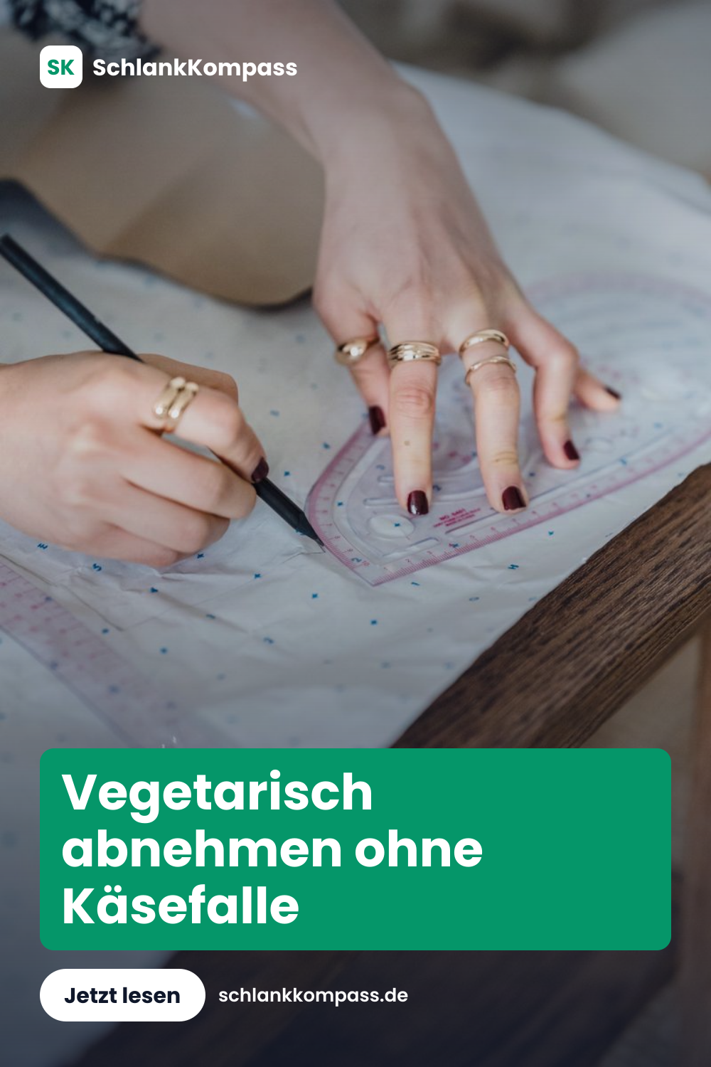 Vegetarisch abnehmen ohne Käsefalle