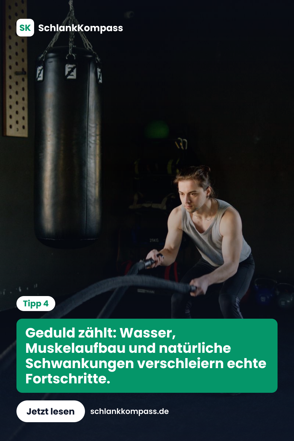 Geduld zählt: Wasser, Muskelaufbau und natürliche Schwankungen verschleiern echte Fortschritte.