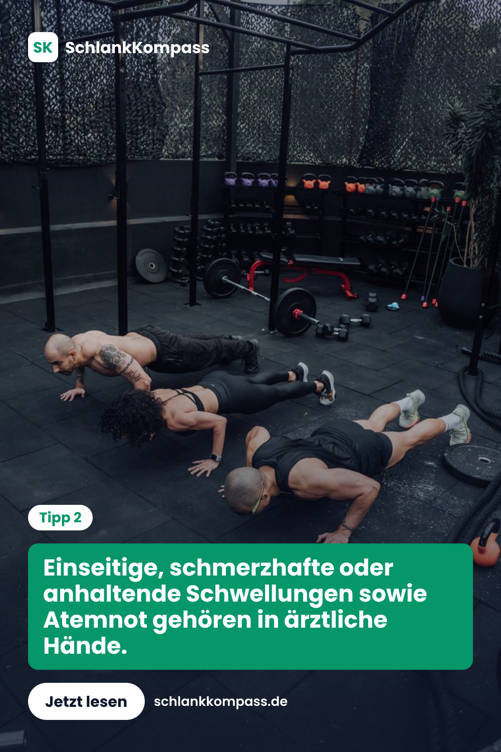 Einseitige, schmerzhafte oder anhaltende Schwellungen sowie Atemnot gehören in ärztliche Hände.