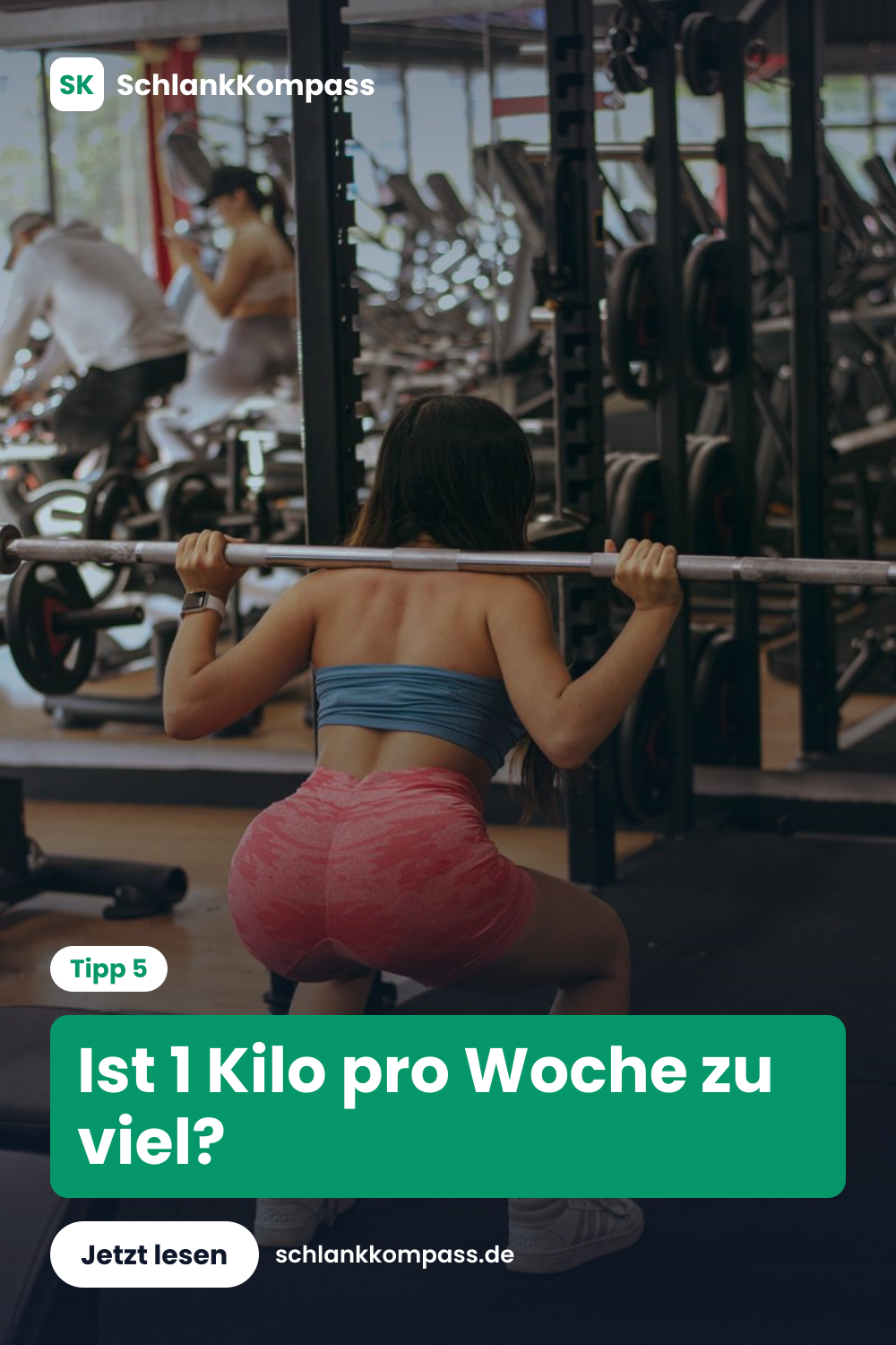 Ist 1 Kilo pro Woche zu viel?