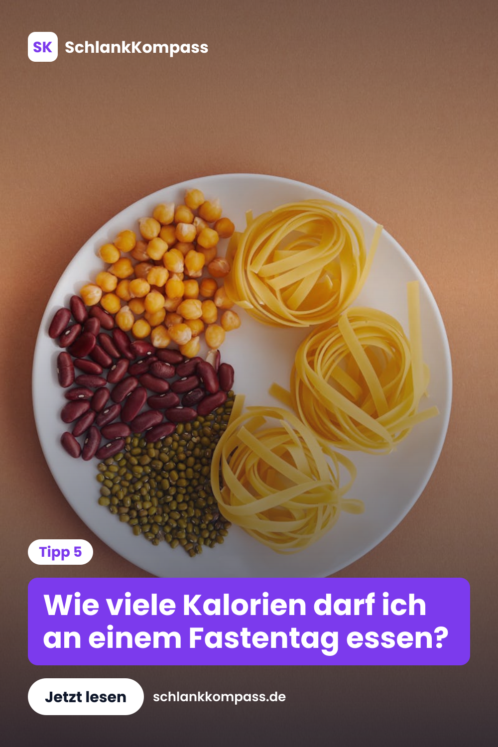 Wie viele Kalorien darf ich an einem Fastentag essen?