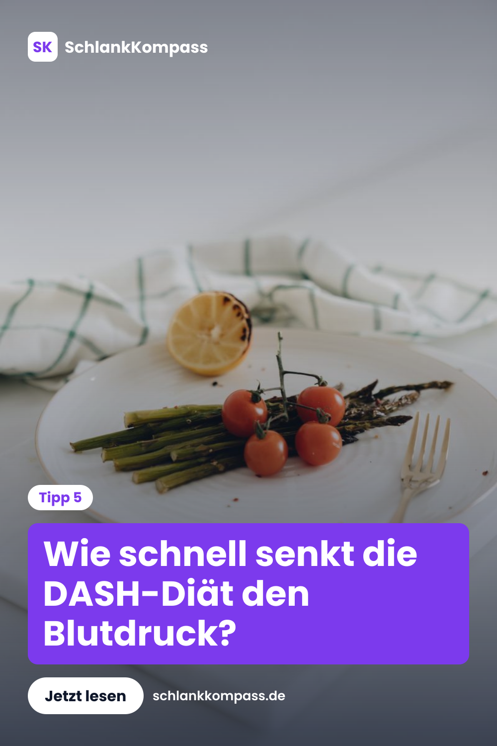 Wie schnell senkt die DASH-Diät den Blutdruck?