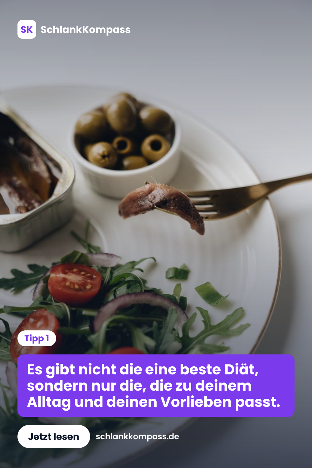 Es gibt nicht die eine beste Diät, sondern nur die, die zu deinem Alltag und deinen Vorlieben passt.