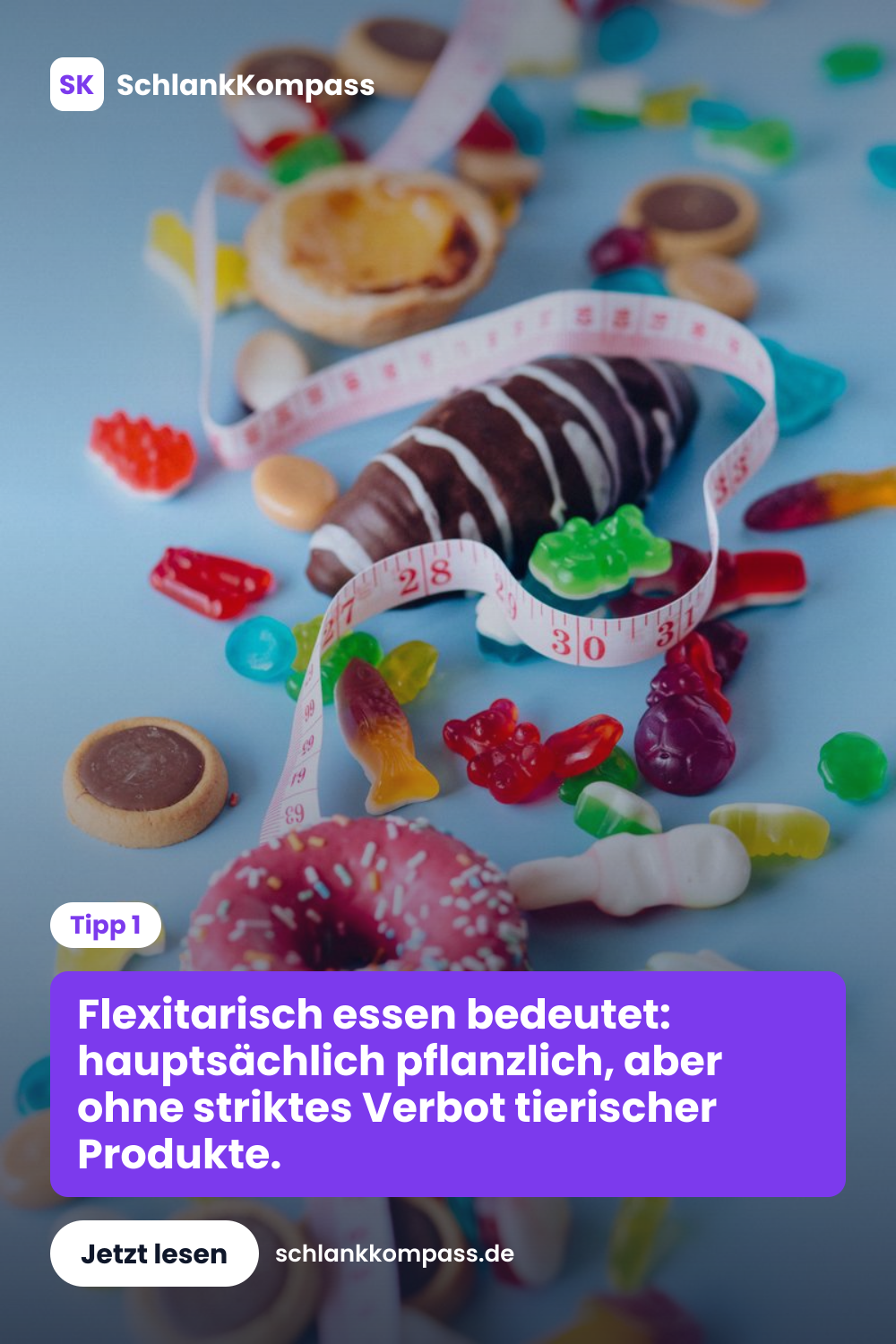 Flexitarisch essen bedeutet: hauptsächlich pflanzlich, aber ohne striktes Verbot tierischer Produkte.