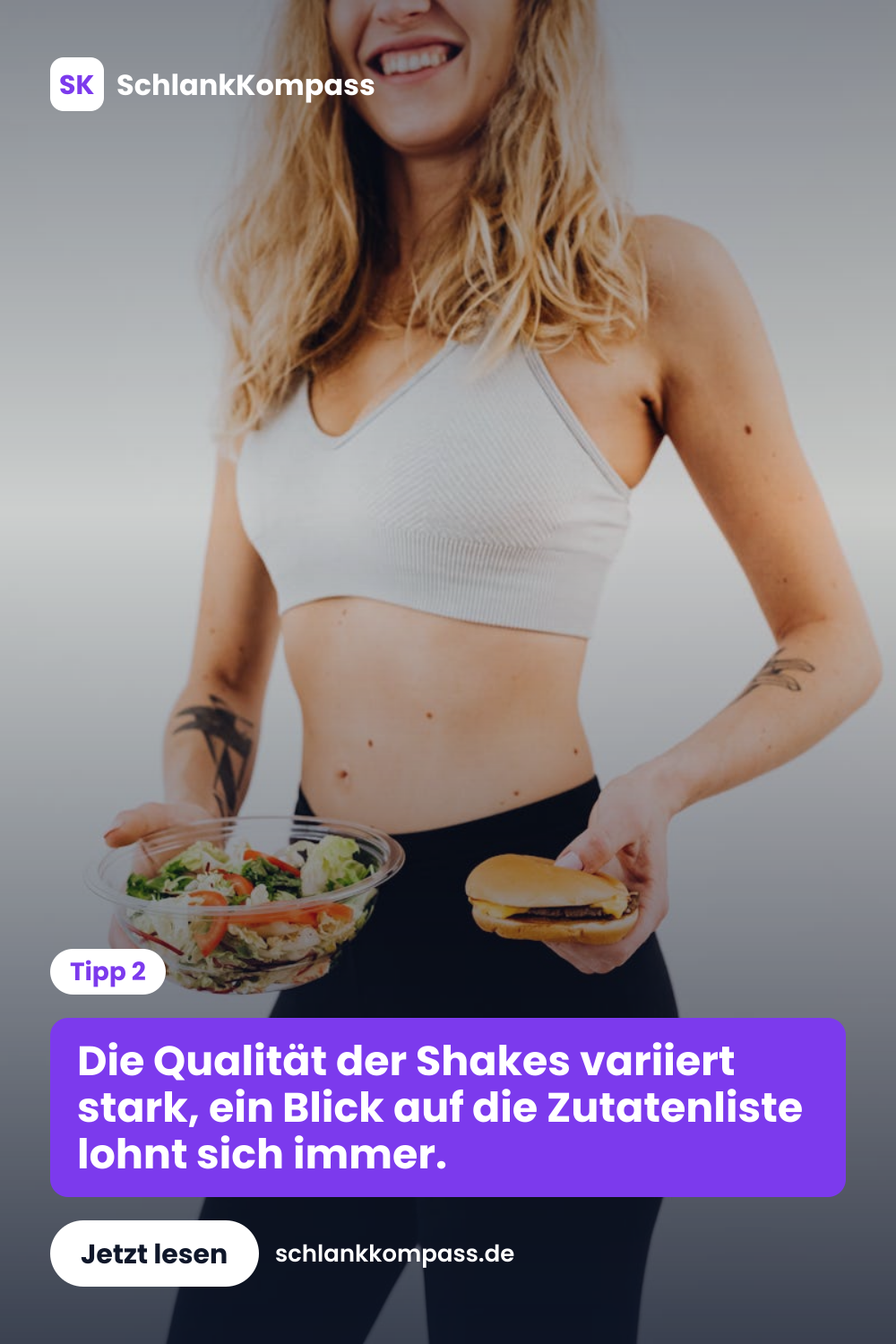 Die Qualität der Shakes variiert stark, ein Blick auf die Zutatenliste lohnt sich immer.