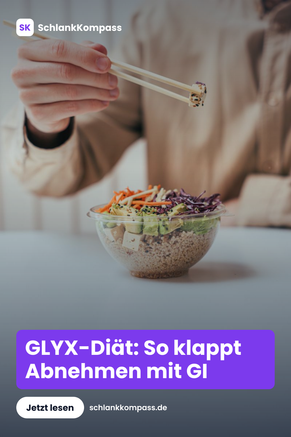GLYX-Diät: So klappt Abnehmen mit GI