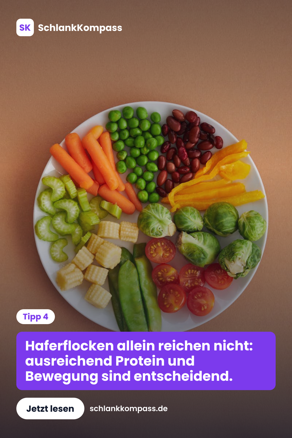 Haferflocken allein reichen nicht: ausreichend Protein und Bewegung sind entscheidend.