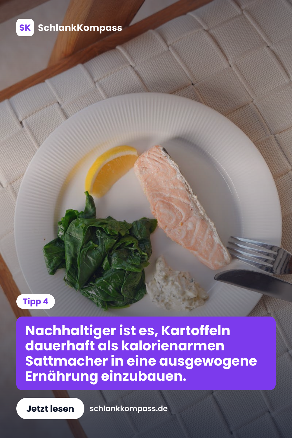 Nachhaltiger ist es, Kartoffeln dauerhaft als kalorienarmen Sattmacher in eine ausgewogene Ernährung einzubauen.