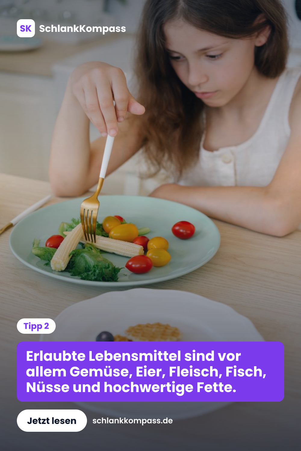 Erlaubte Lebensmittel sind vor allem Gemüse, Eier, Fleisch, Fisch, Nüsse und hochwertige Fette.