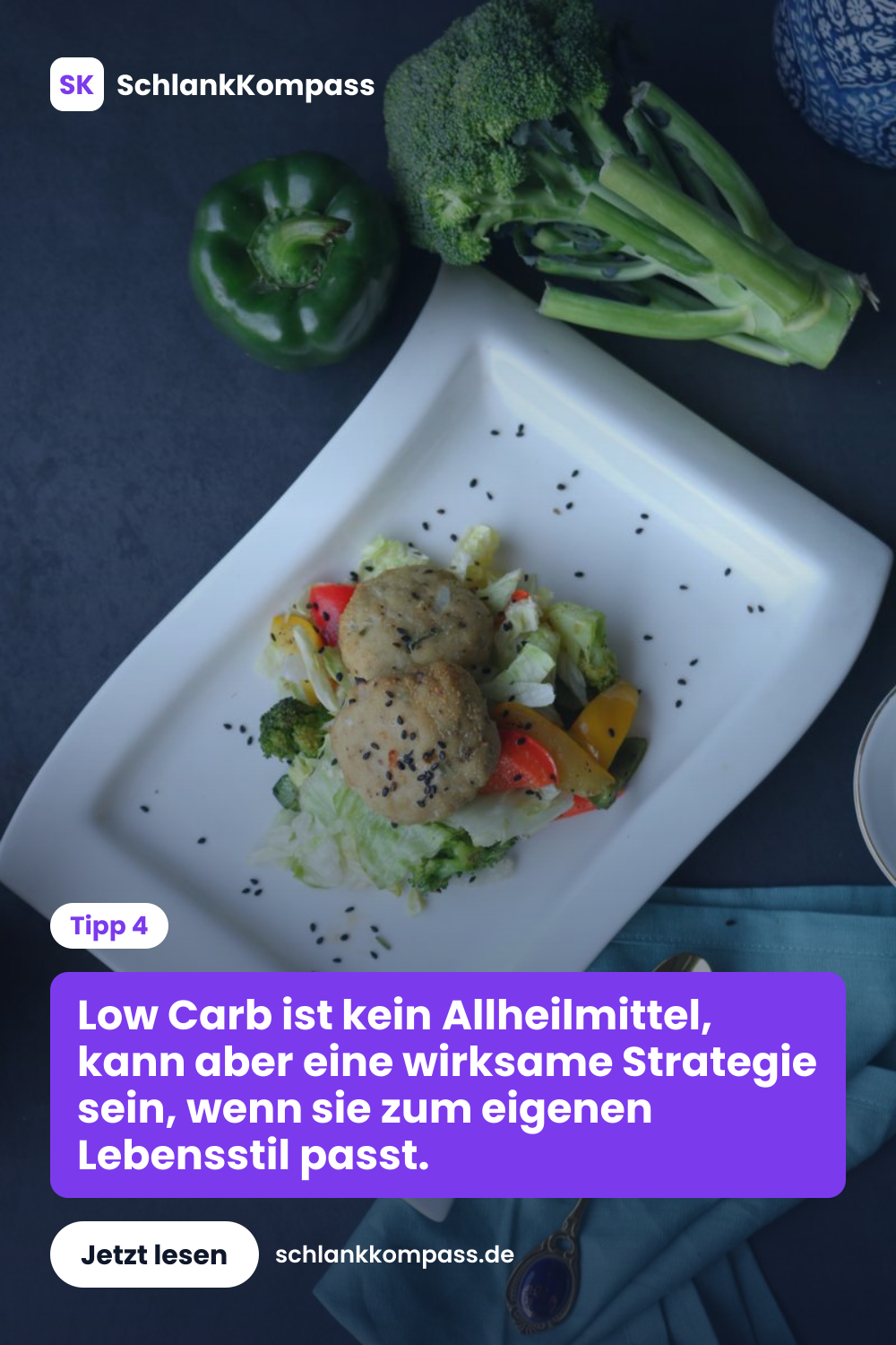 Low Carb ist kein Allheilmittel, kann aber eine wirksame Strategie sein, wenn sie zum eigenen Lebensstil passt.