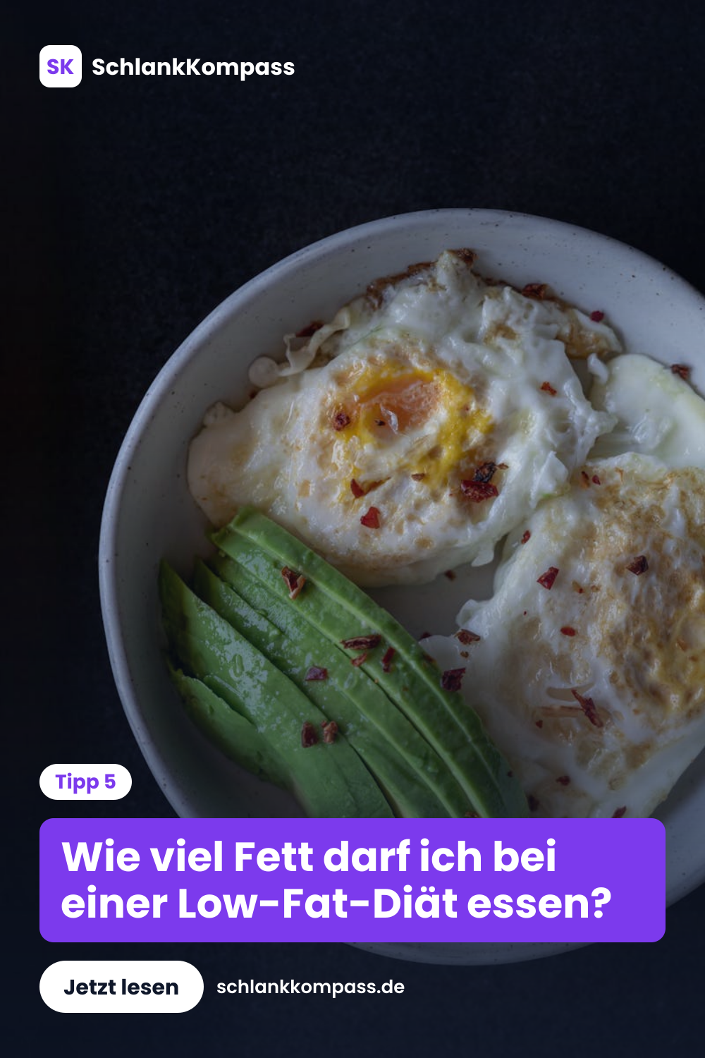 Wie viel Fett darf ich bei einer Low-Fat-Diät essen?