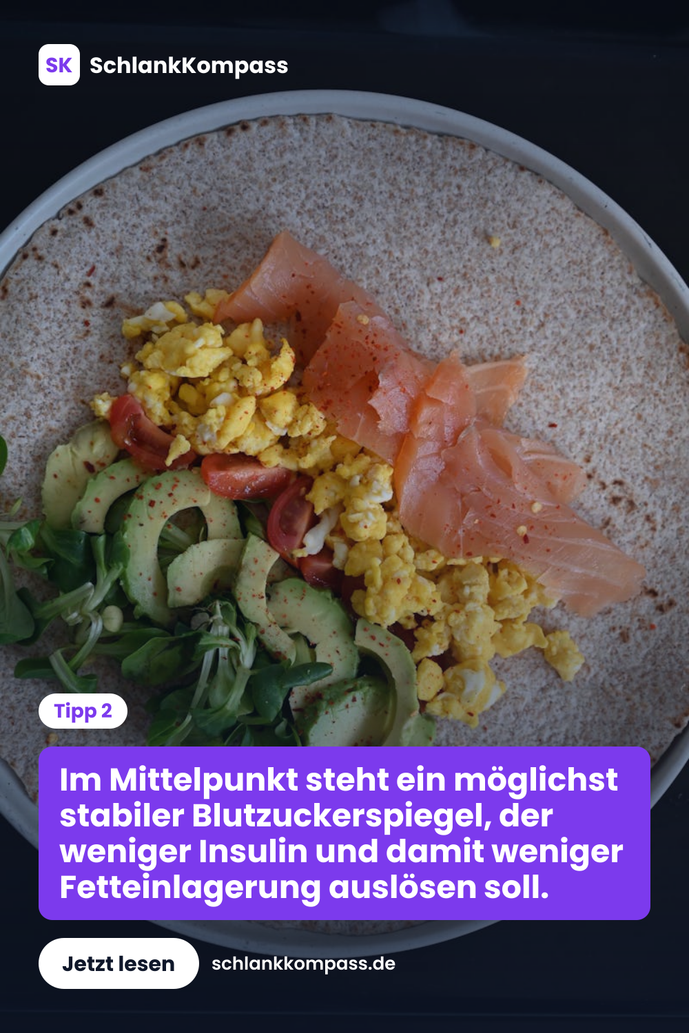 Im Mittelpunkt steht ein möglichst stabiler Blutzuckerspiegel, der weniger Insulin und damit weniger Fetteinlagerung auslösen soll.