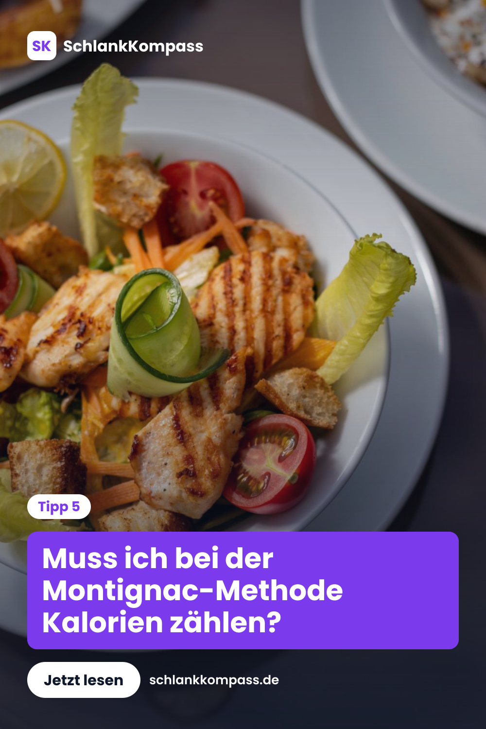 Muss ich bei der Montignac-Methode Kalorien zählen?