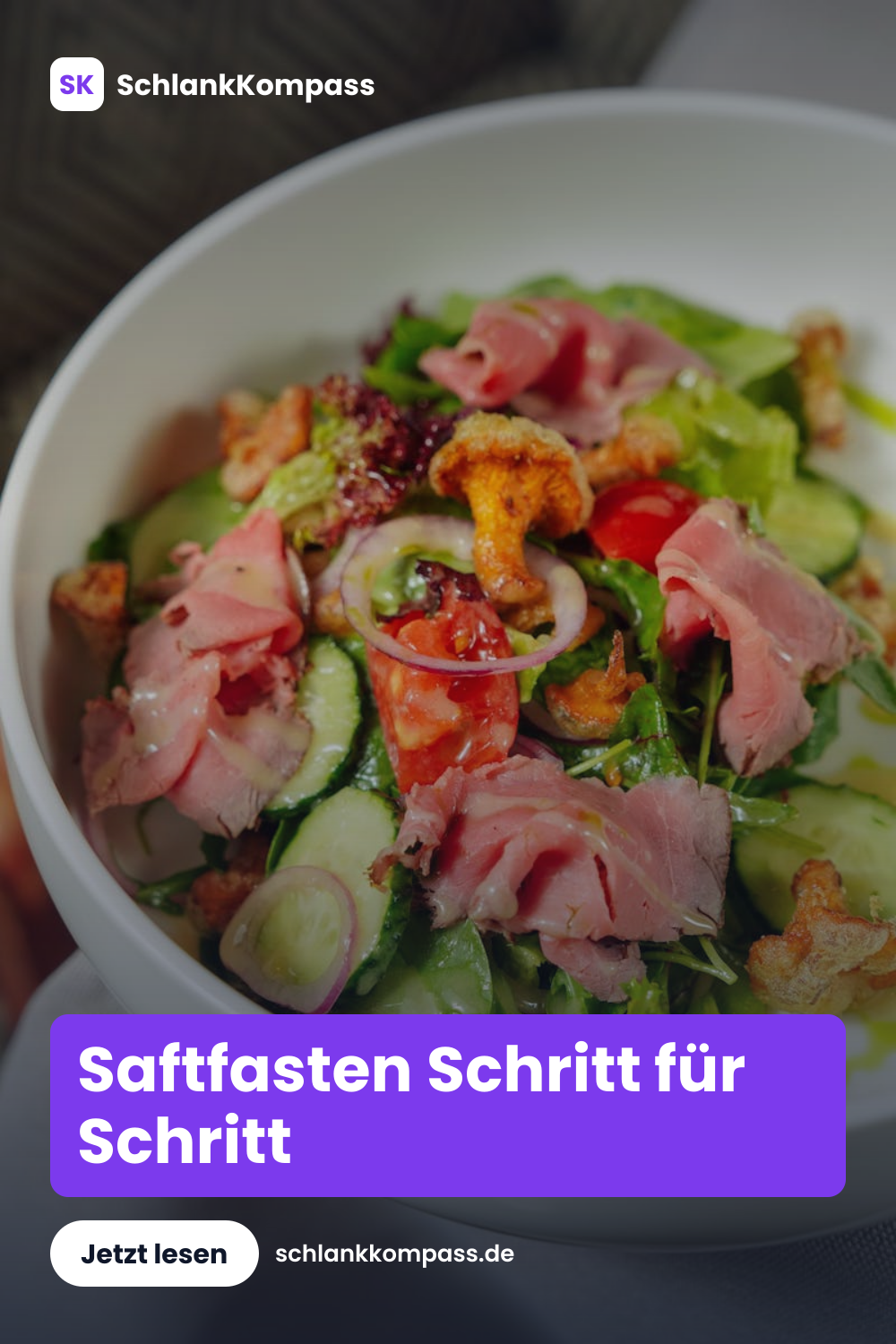 Saftfasten Schritt für Schritt