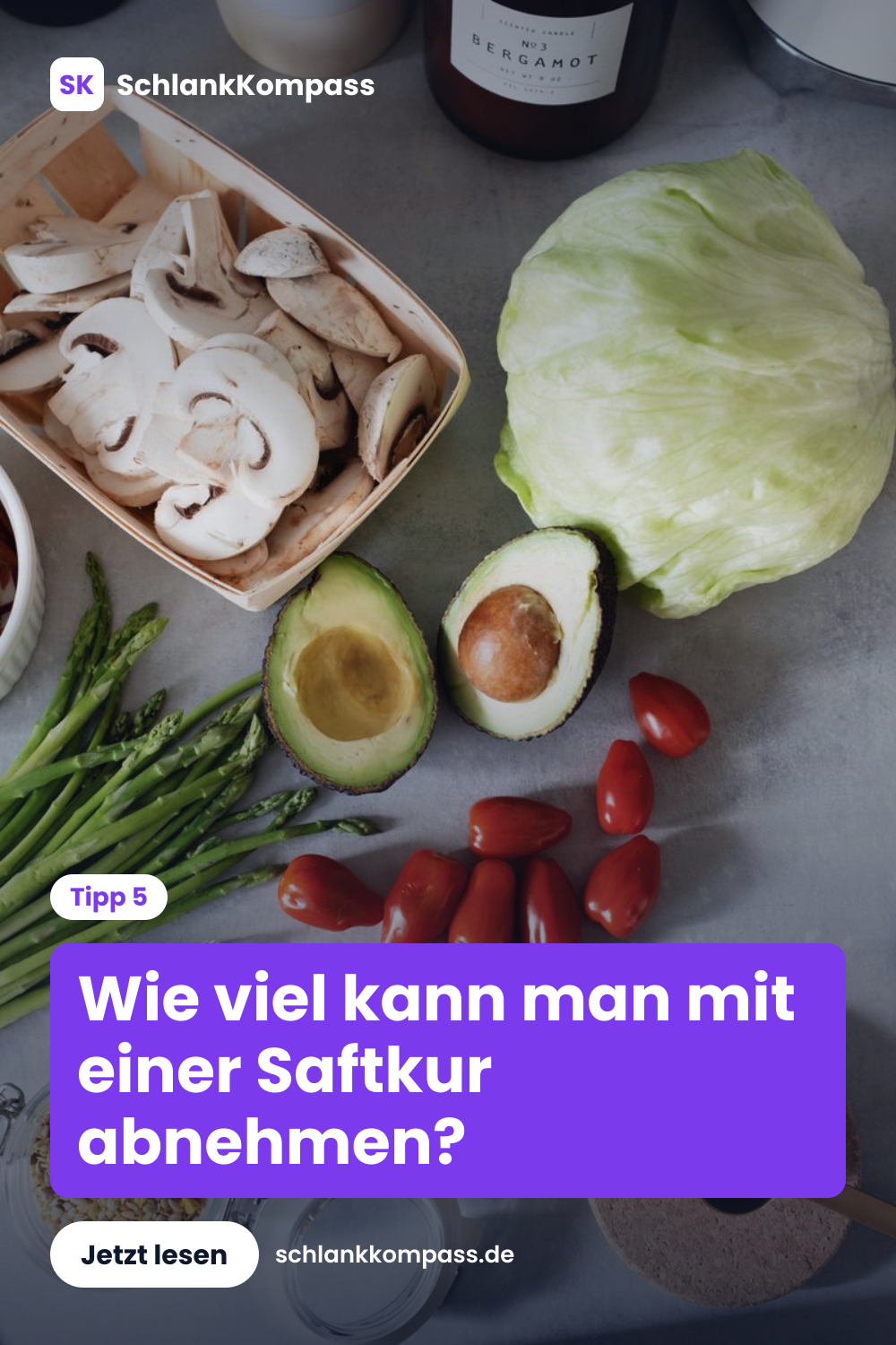 Wie viel kann man mit einer Saftkur abnehmen?