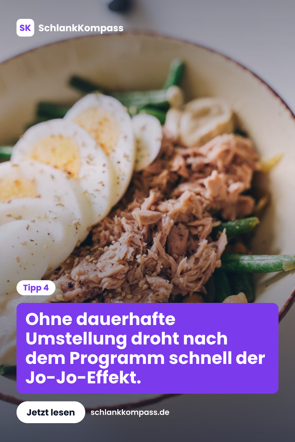 Ohne dauerhafte Umstellung droht nach dem Programm schnell der Jo-Jo-Effekt.