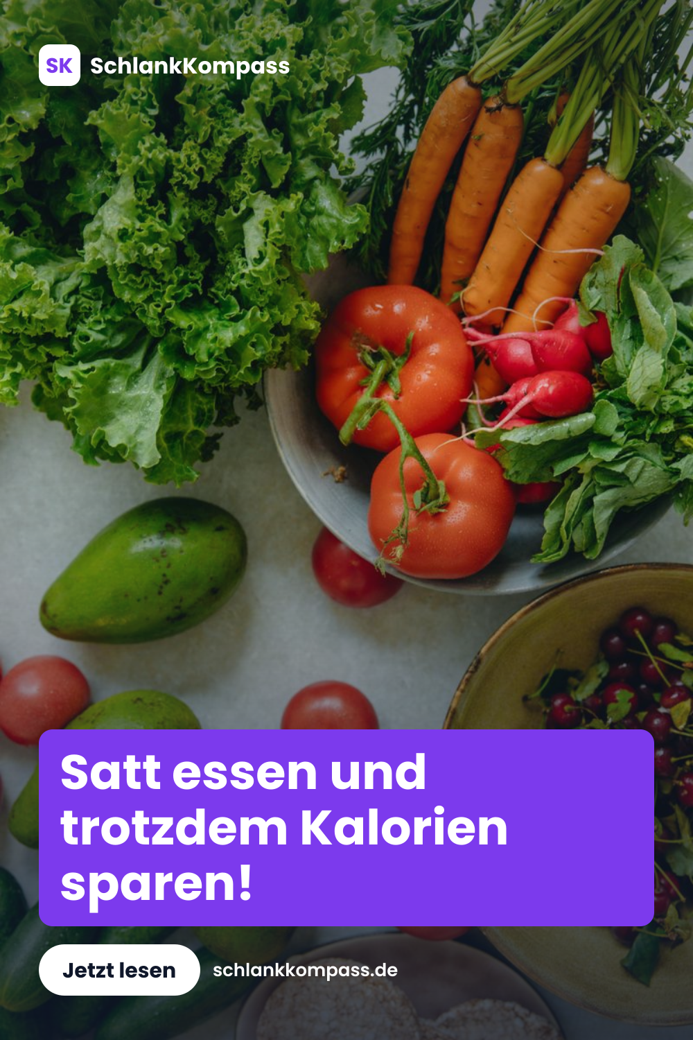 Satt essen und trotzdem Kalorien sparen!