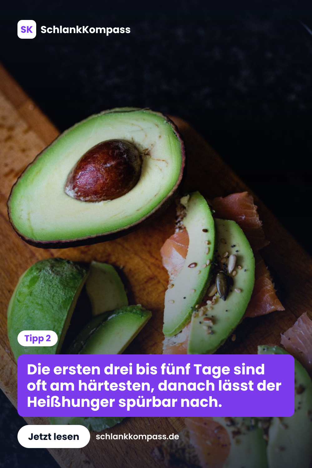 Die ersten drei bis fünf Tage sind oft am härtesten, danach lässt der Heißhunger spürbar nach.
