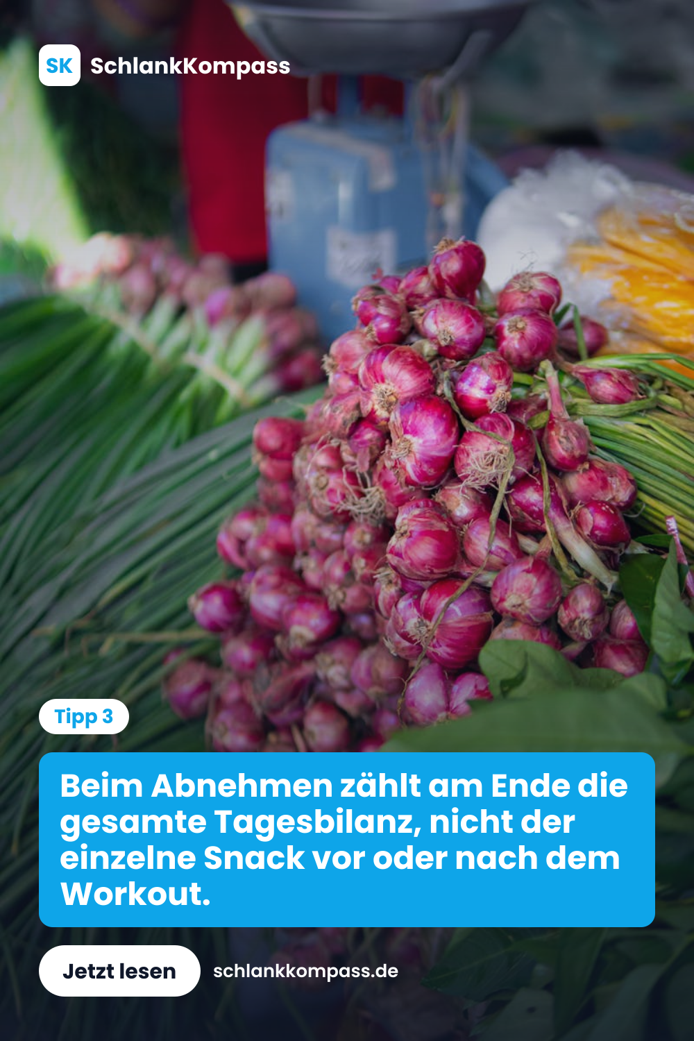 Beim Abnehmen zählt am Ende die gesamte Tagesbilanz, nicht der einzelne Snack vor oder nach dem Workout.