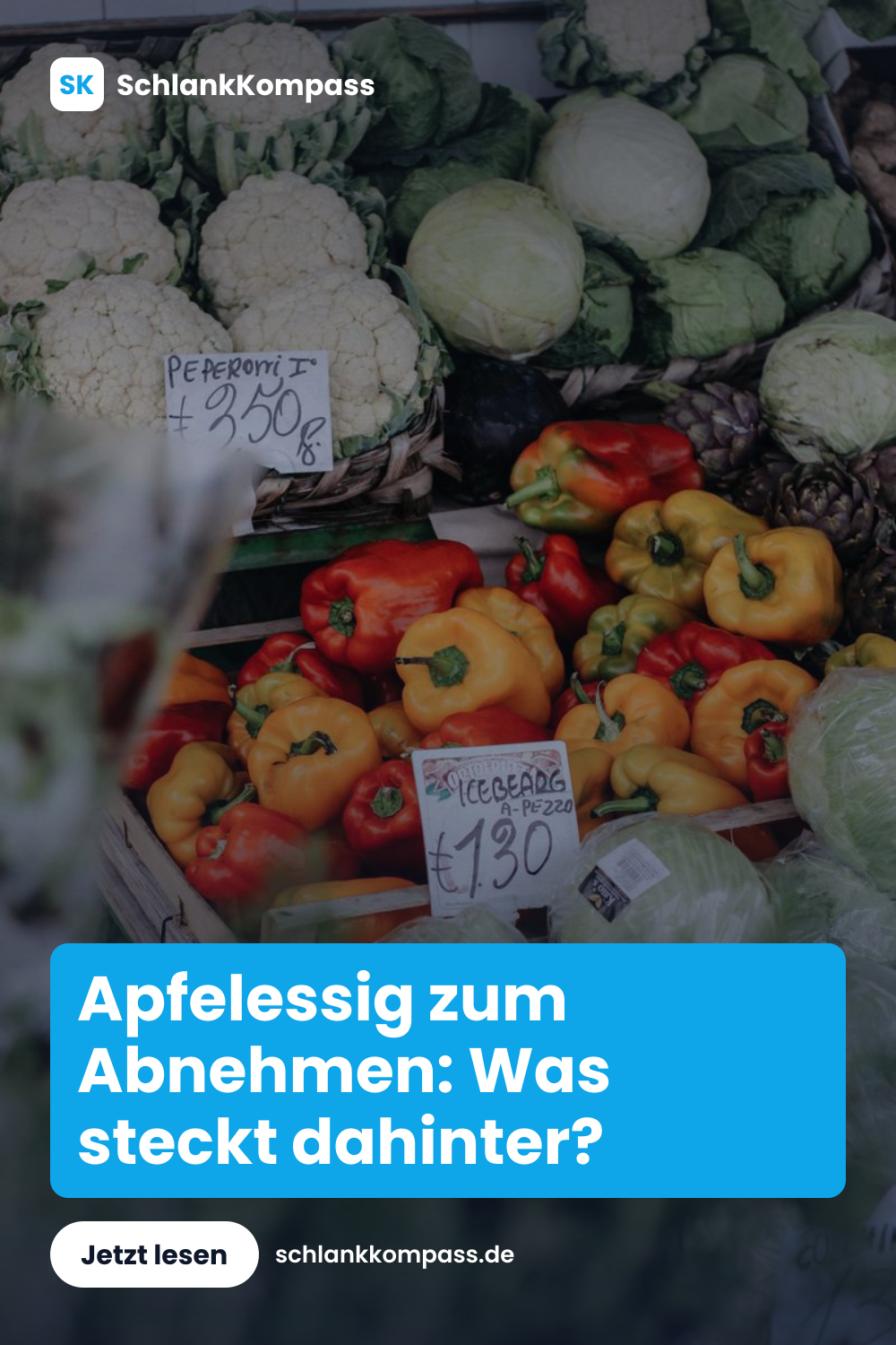 Apfelessig zum Abnehmen: Was steckt dahinter?