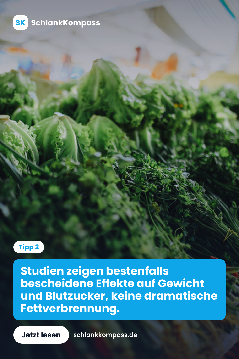 Studien zeigen bestenfalls bescheidene Effekte auf Gewicht und Blutzucker, keine dramatische Fettverbrennung.