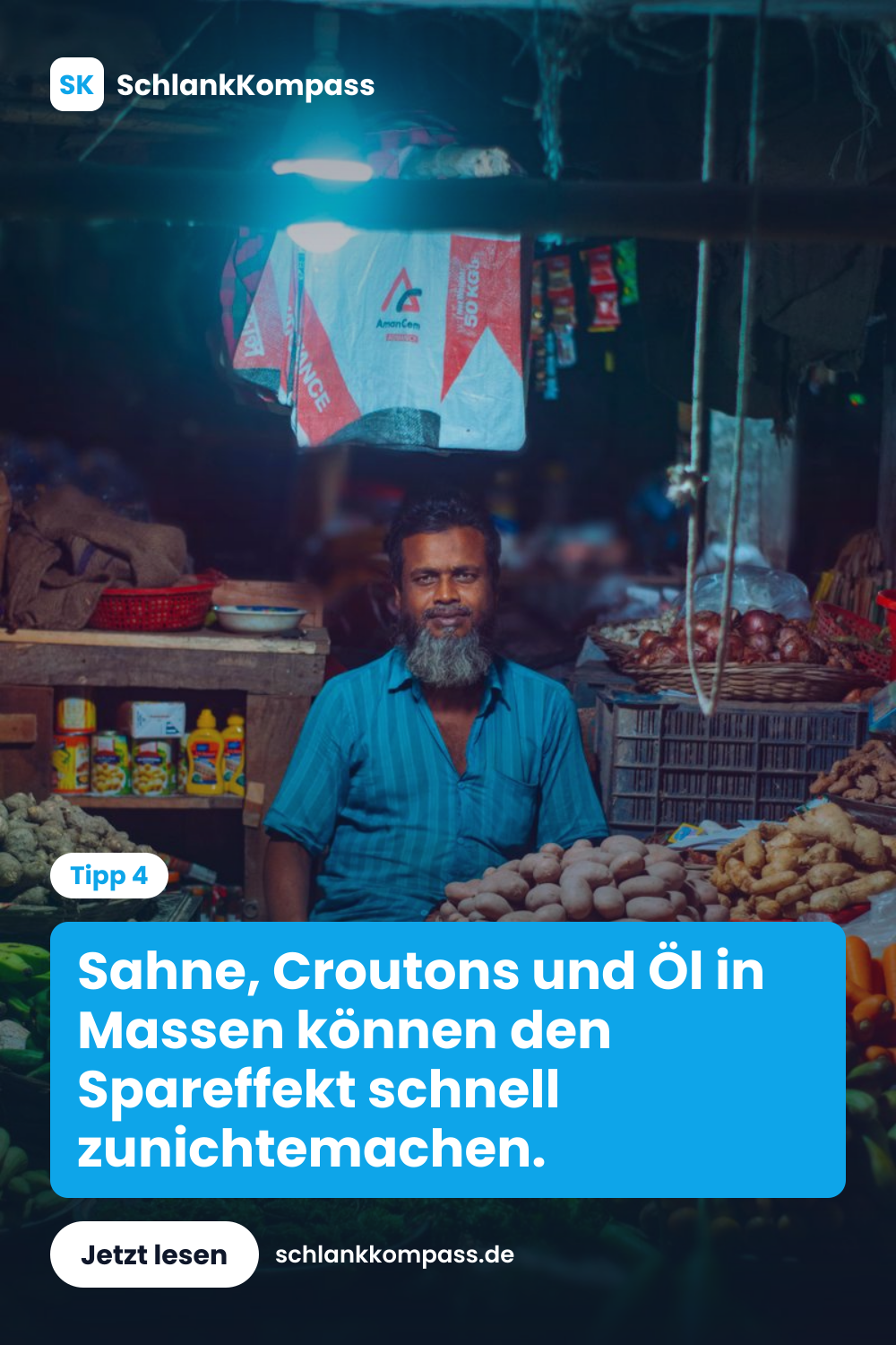 Sahne, Croutons und Öl in Massen können den Spareffekt schnell zunichtemachen.
