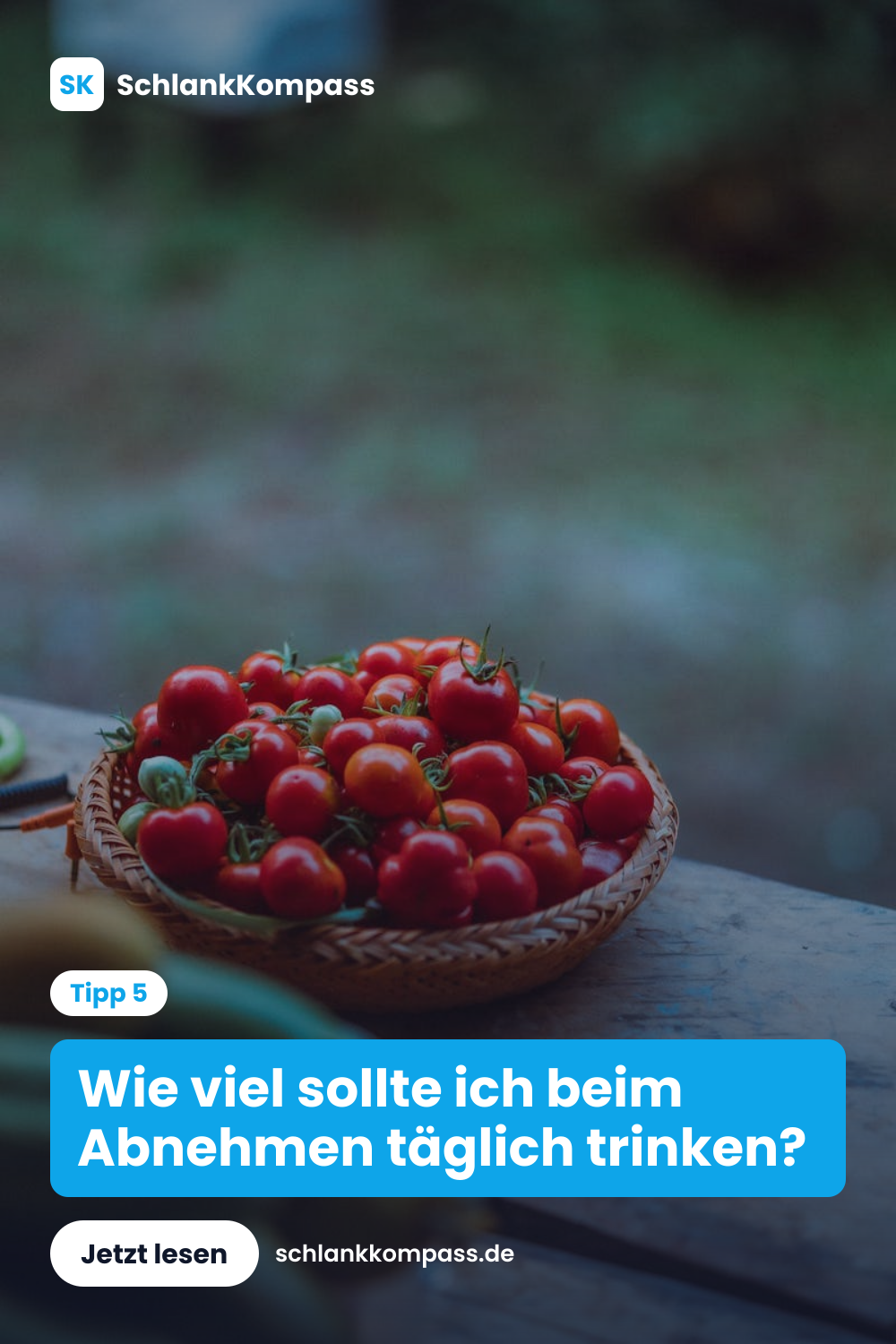 Wie viel sollte ich beim Abnehmen täglich trinken?