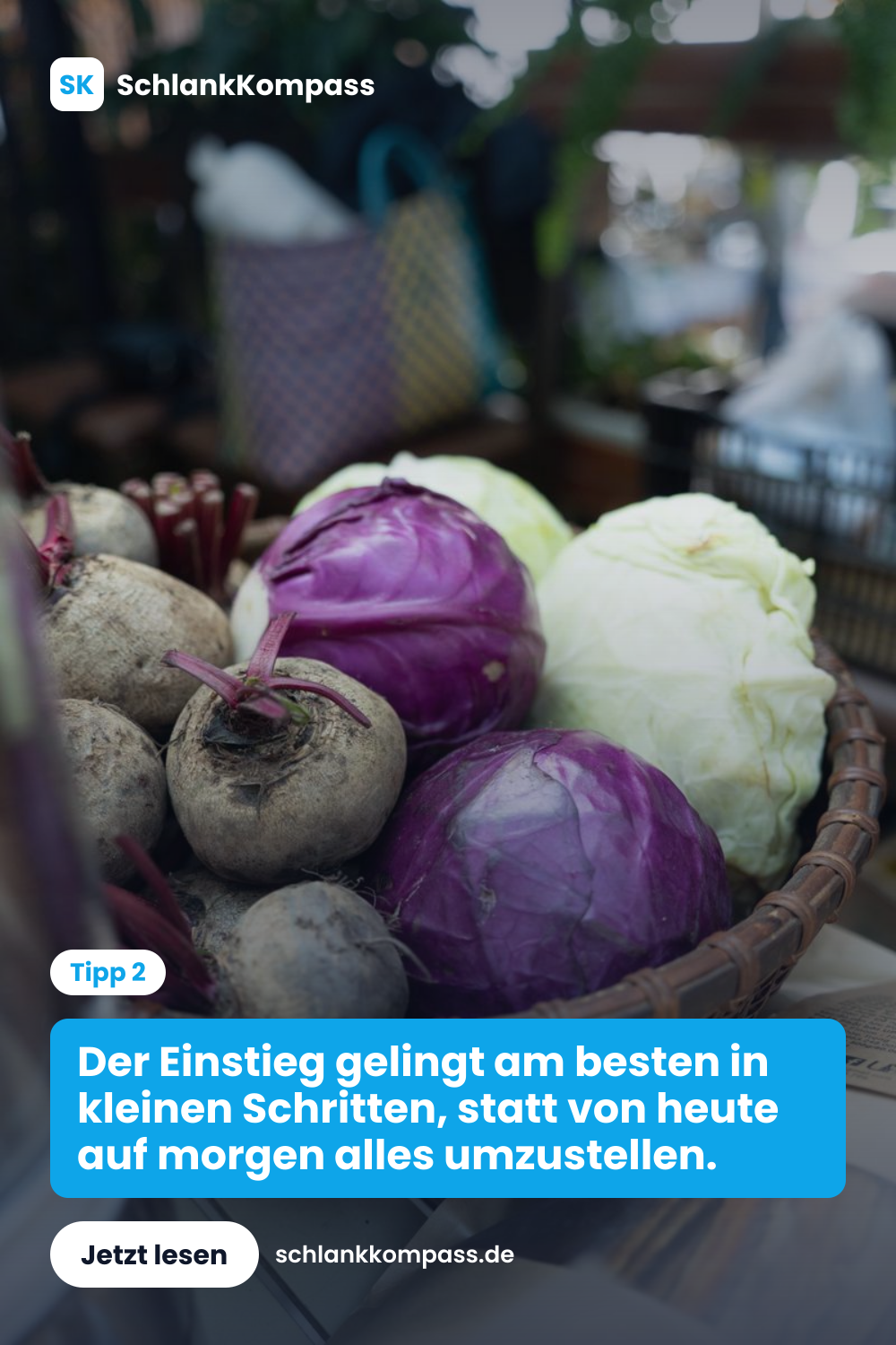 Der Einstieg gelingt am besten in kleinen Schritten, statt von heute auf morgen alles umzustellen.
