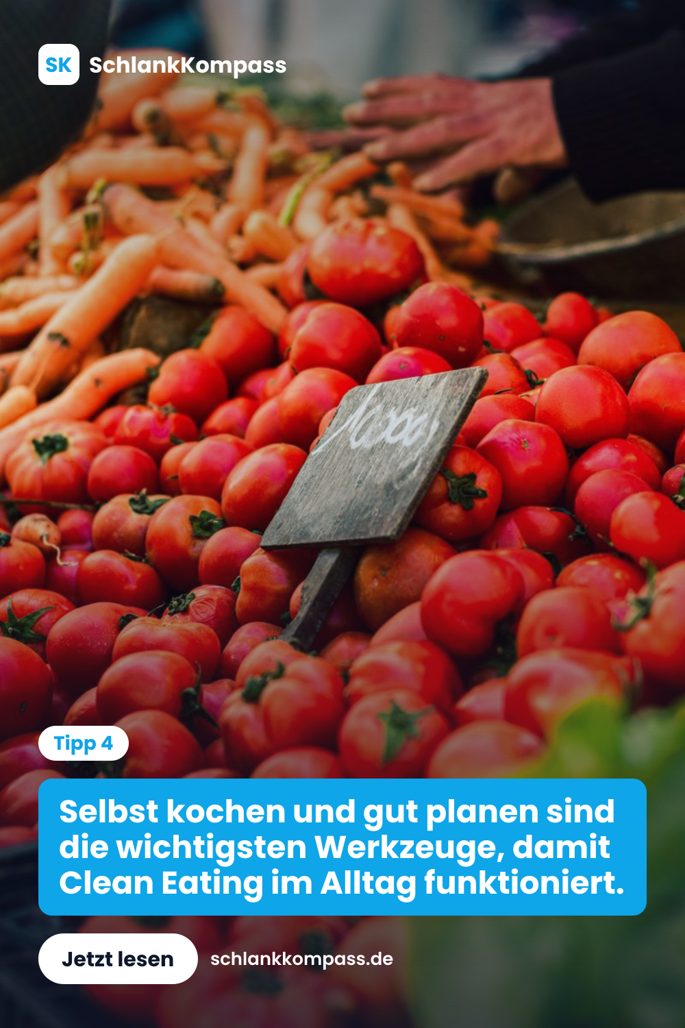 Selbst kochen und gut planen sind die wichtigsten Werkzeuge, damit Clean Eating im Alltag funktioniert.