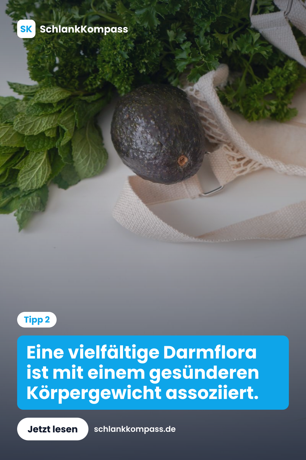 Eine vielfältige Darmflora ist mit einem gesünderen Körpergewicht assoziiert.