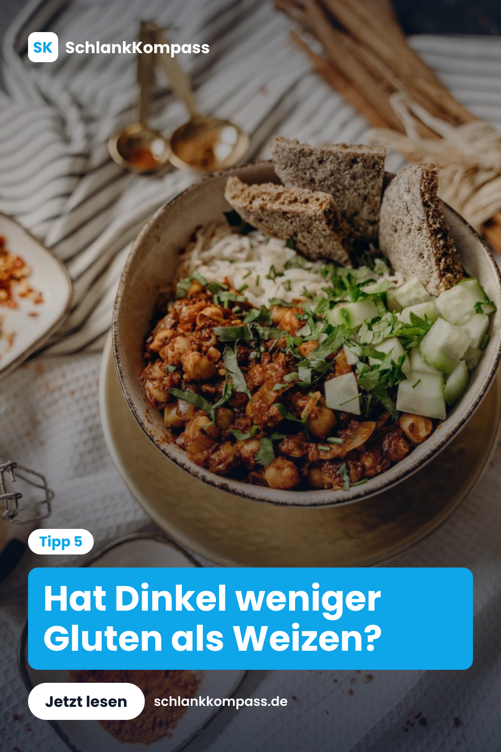 Hat Dinkel weniger Gluten als Weizen?