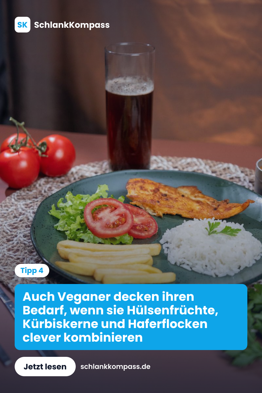 Auch Veganer decken ihren Bedarf, wenn sie Hülsenfrüchte, Kürbiskerne und Haferflocken clever kombinieren