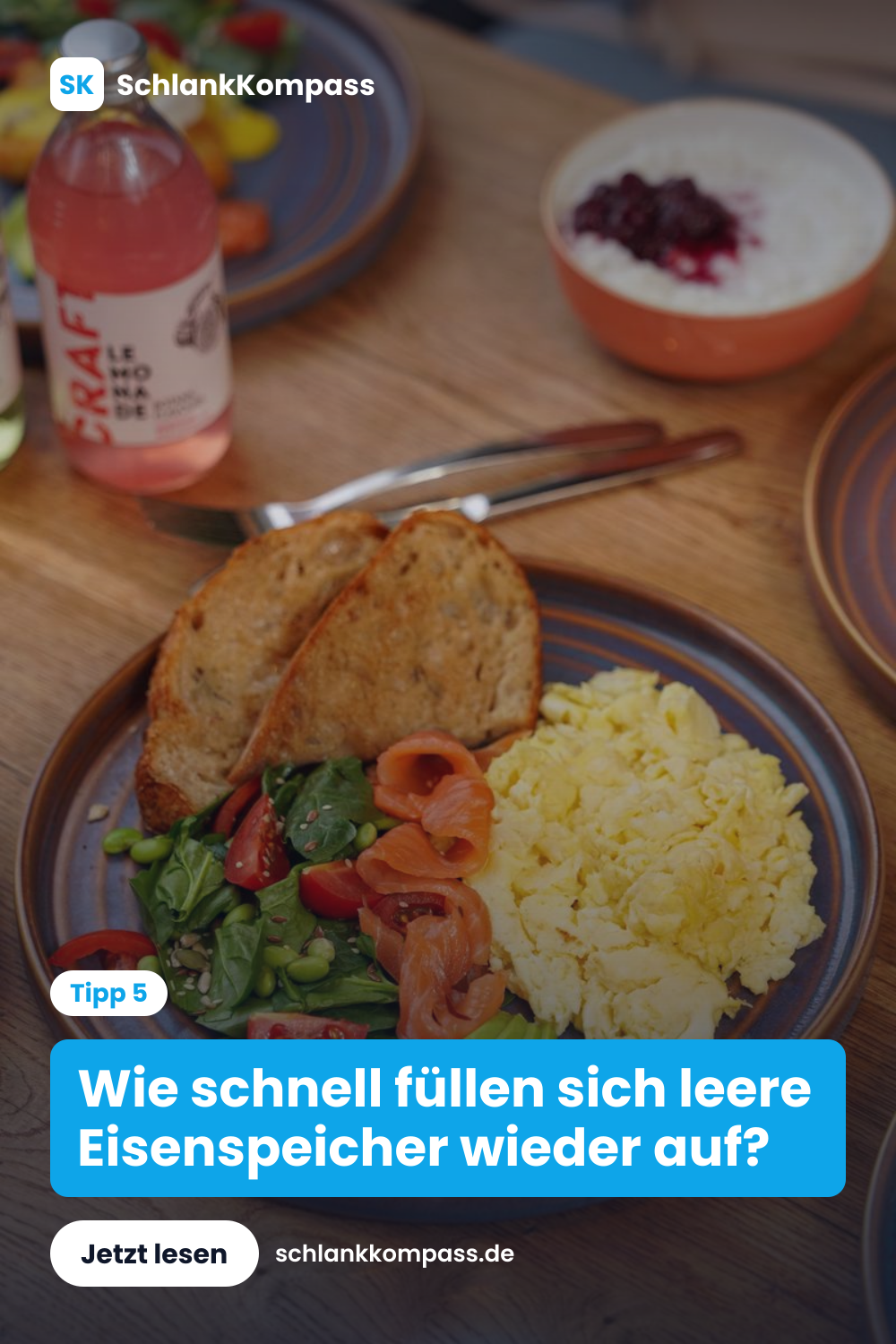 Wie schnell füllen sich leere Eisenspeicher wieder auf?