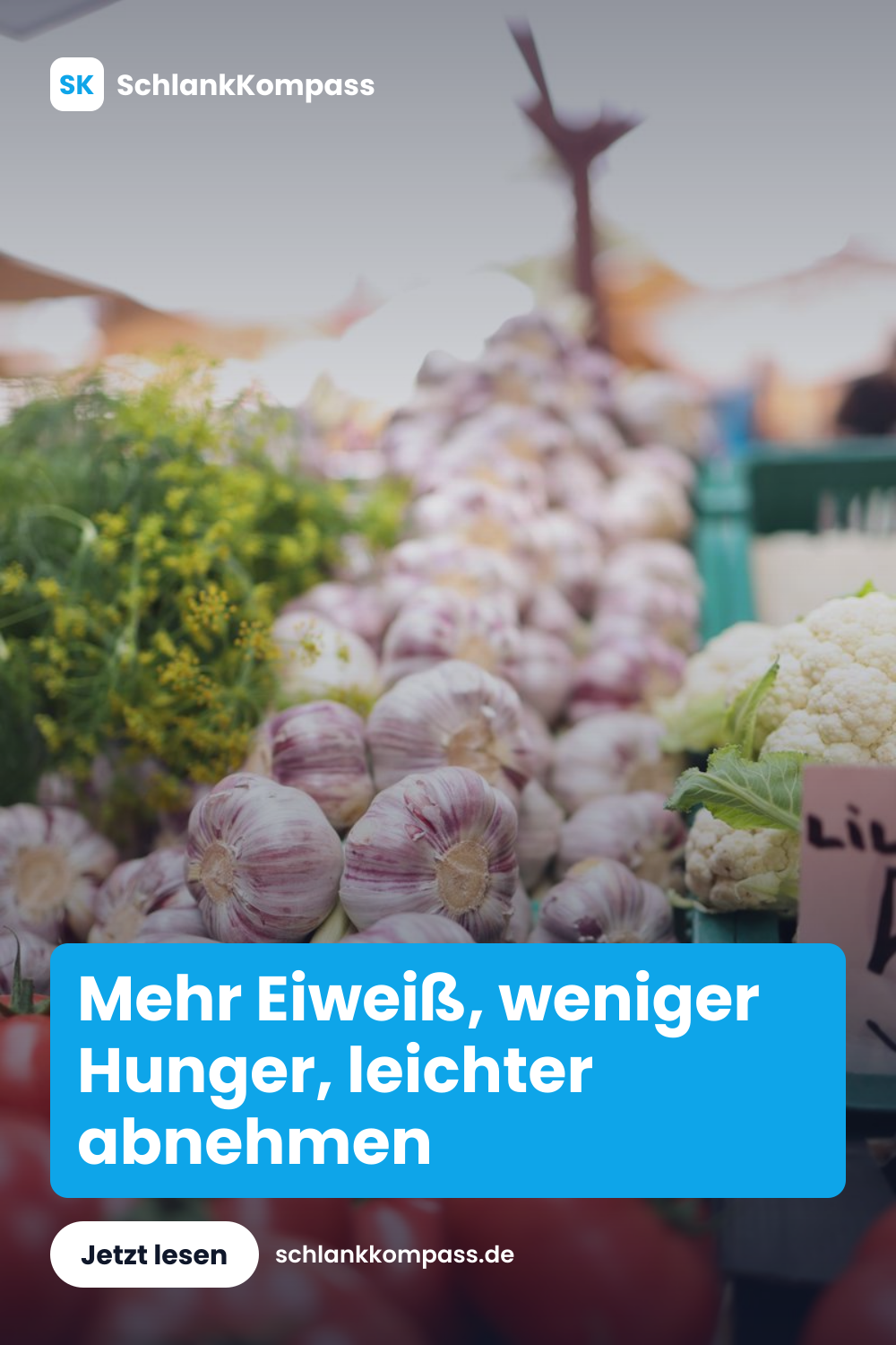 Mehr Eiweiß, weniger Hunger, leichter abnehmen