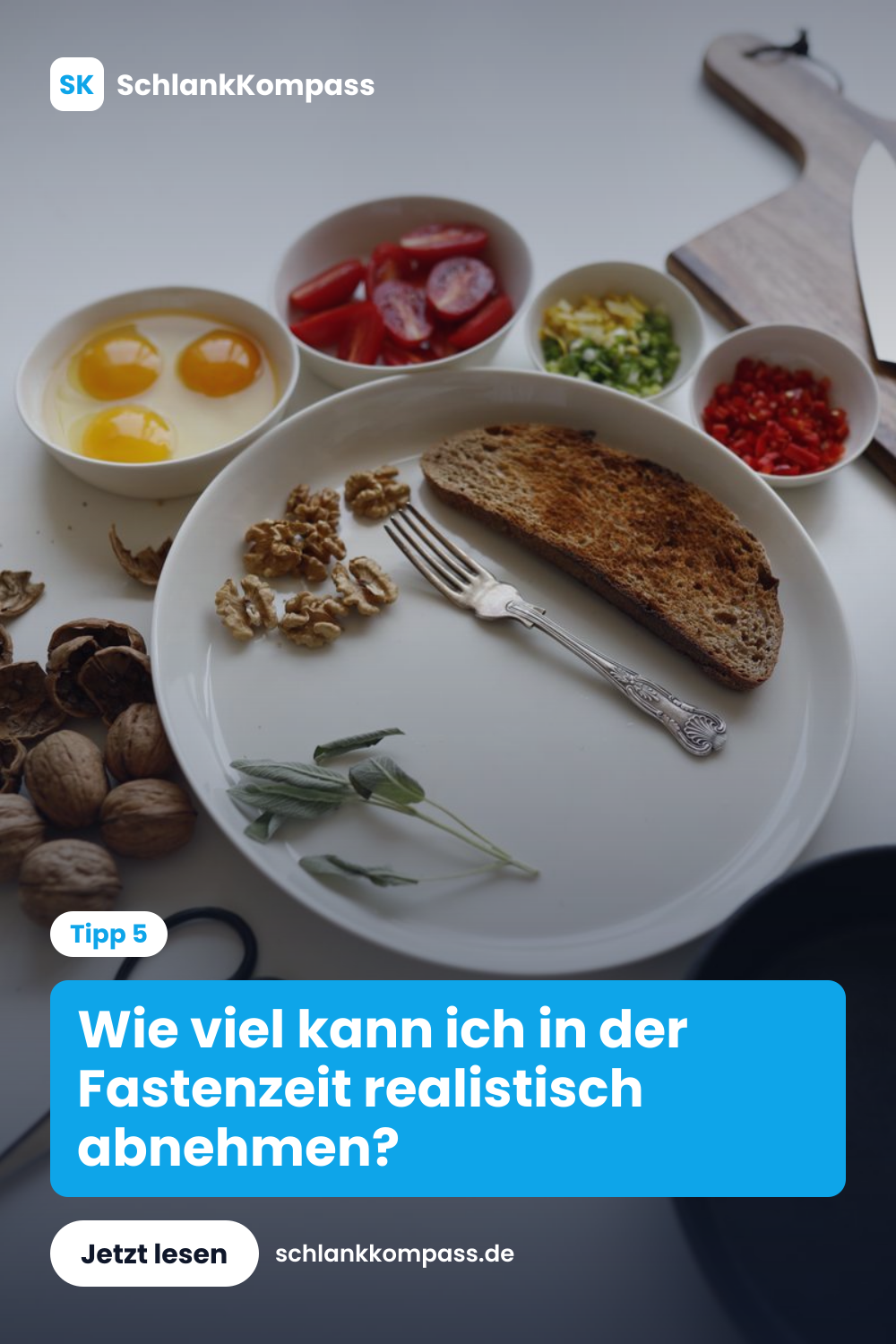 Wie viel kann ich in der Fastenzeit realistisch abnehmen?